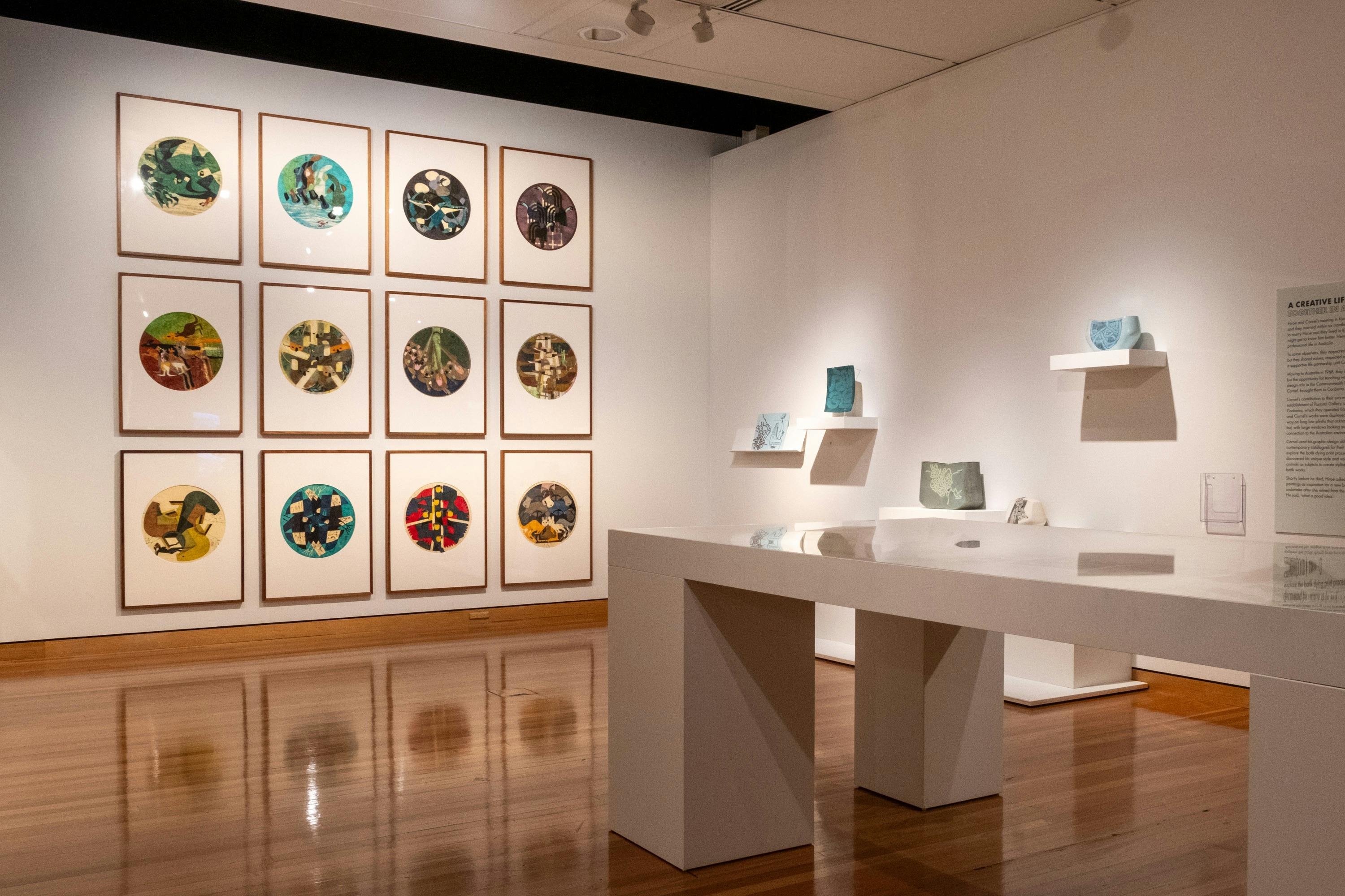 Exhibition image of Hiroe and Cornel Swen: Making a Creative Life