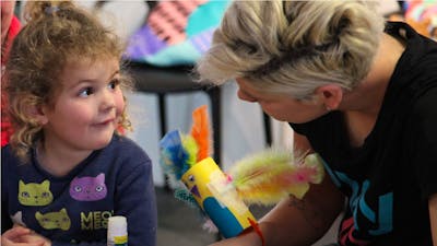 Get crafty in PlayUP, daily from 10.30am until 12.30pm