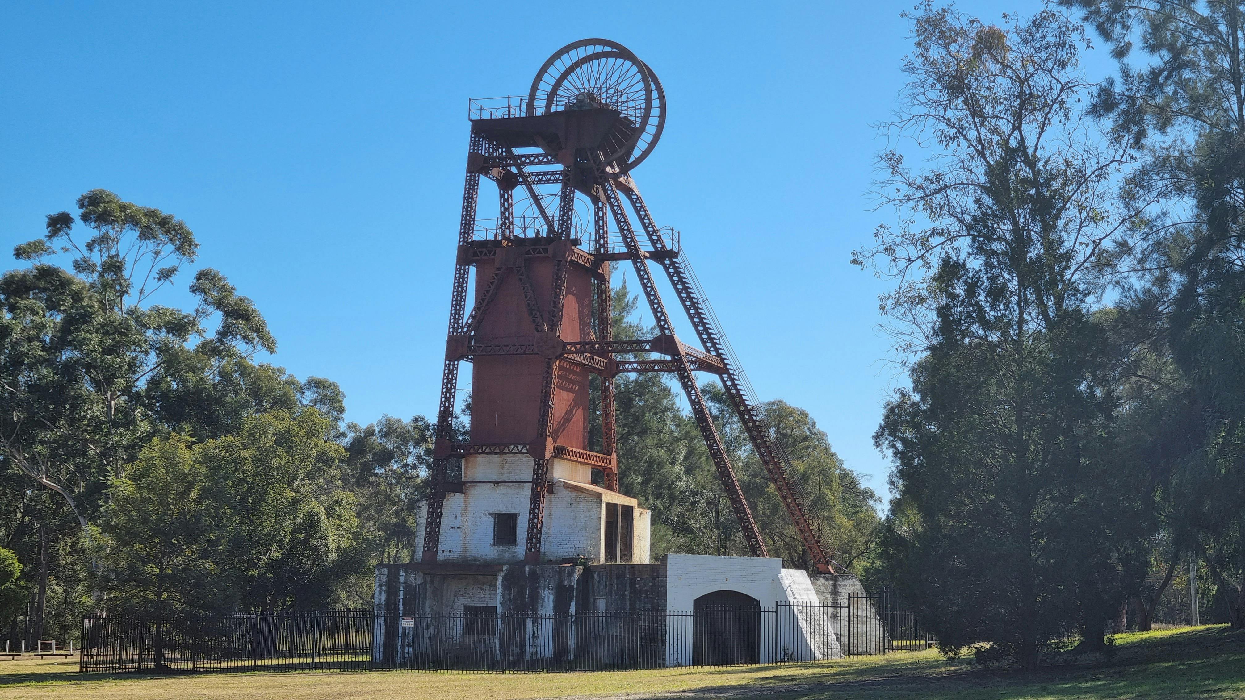 Historic Poppet Head of the Aberdare Central Colliery