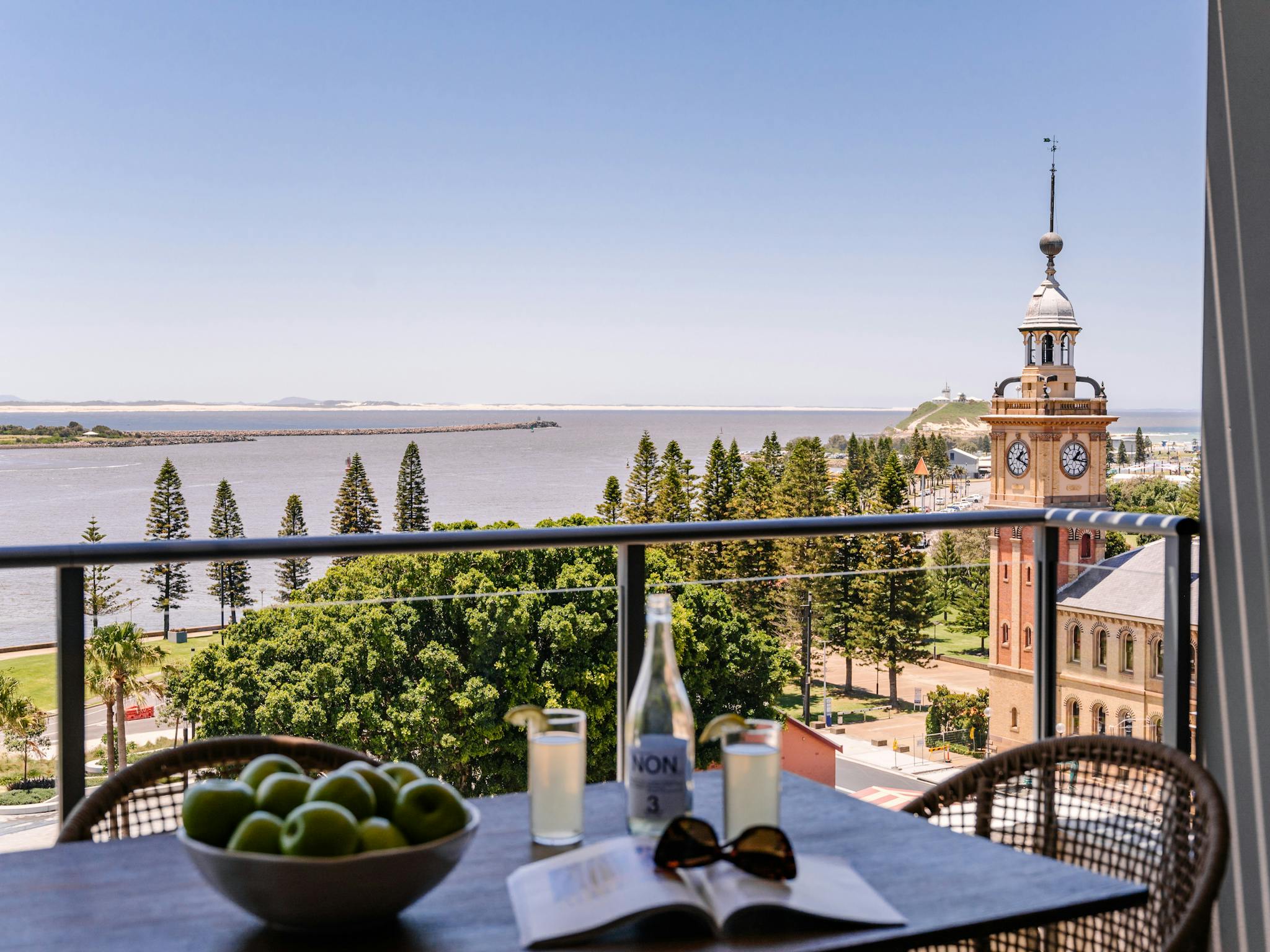 Two bedroom apartment balcony