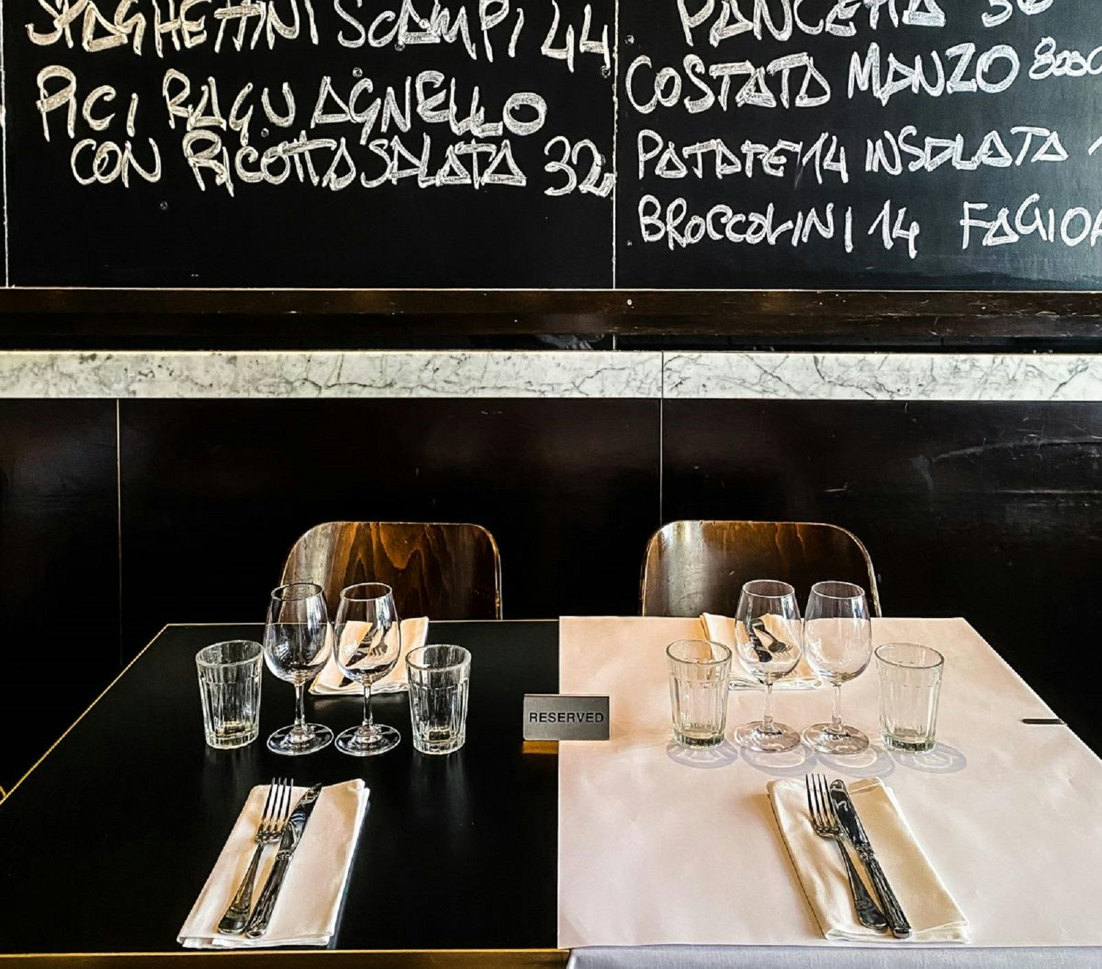 Fratelli Paradiso blackboard