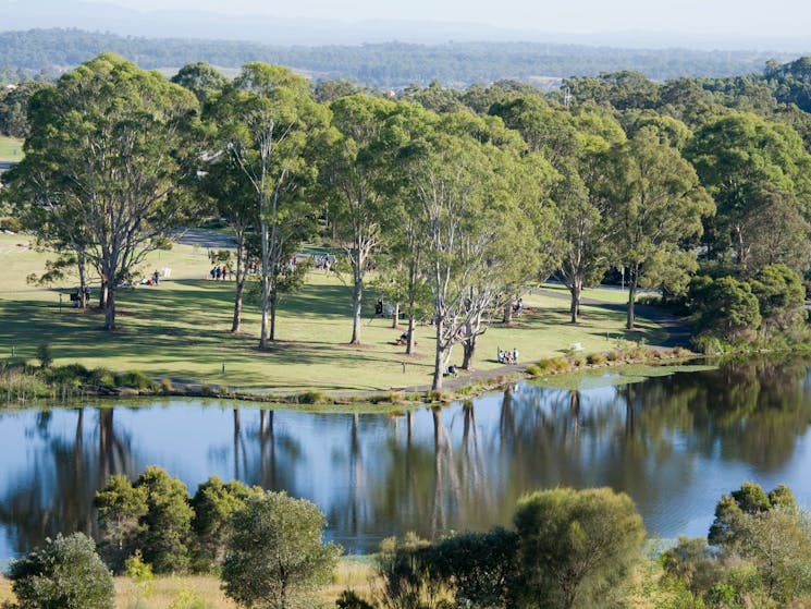 Lakeside at the Australian Botanic Garden