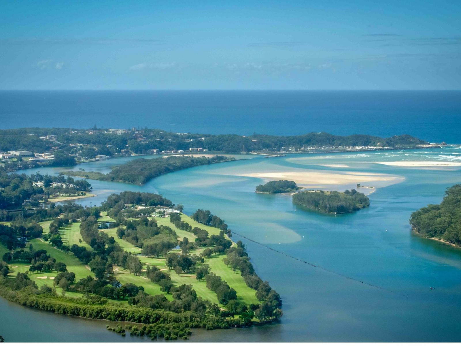 Golf Club, Nambucca River and Rivermouth
