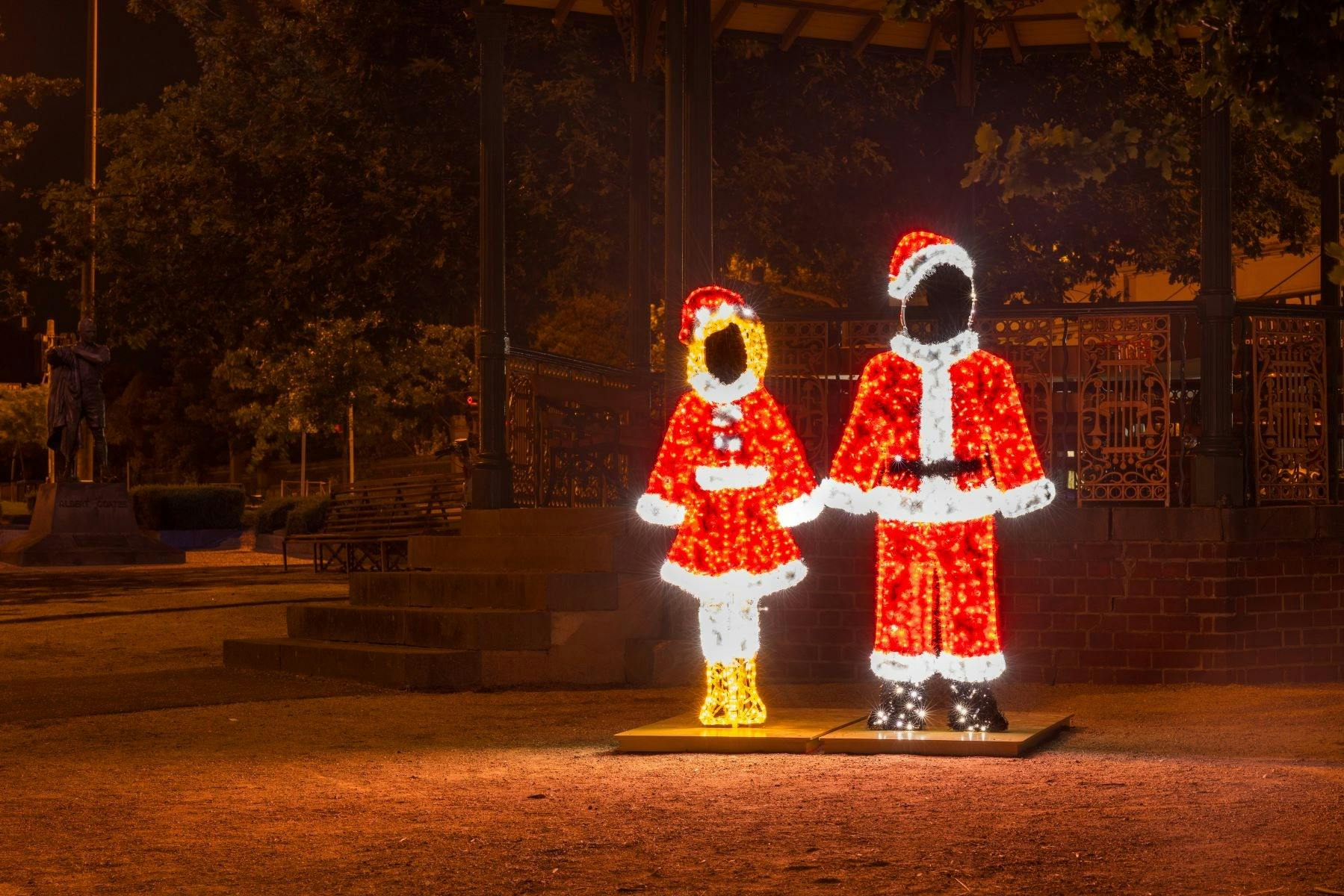 Christmas in Ballarat Illuminated Santa Photo Opportunities