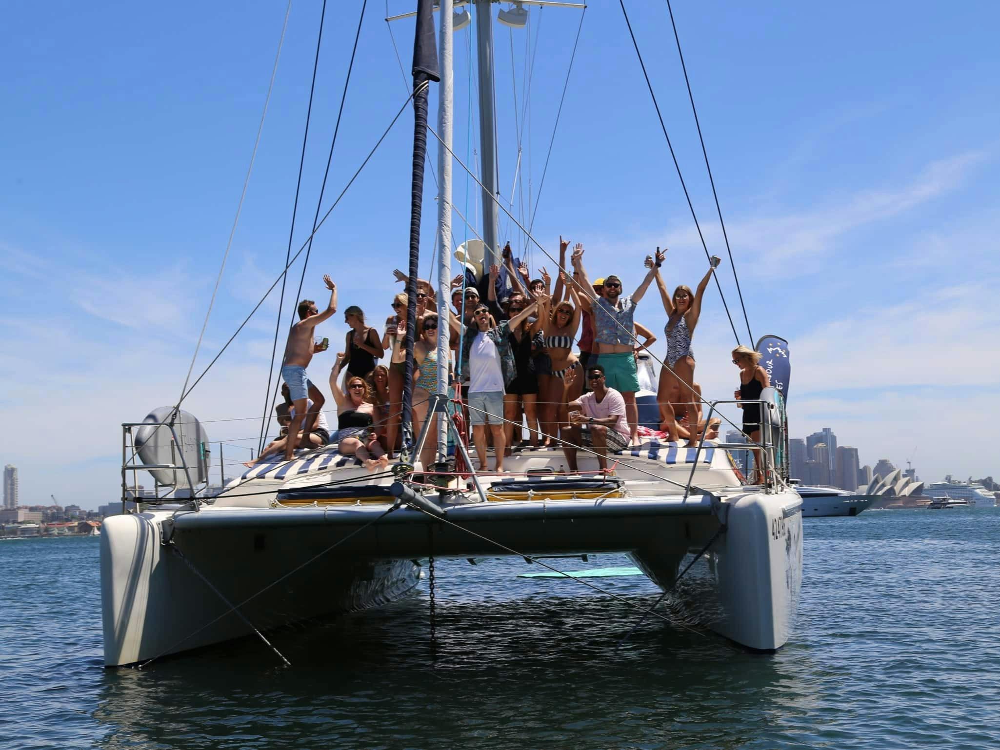 Boat party on Sydney Harbour image