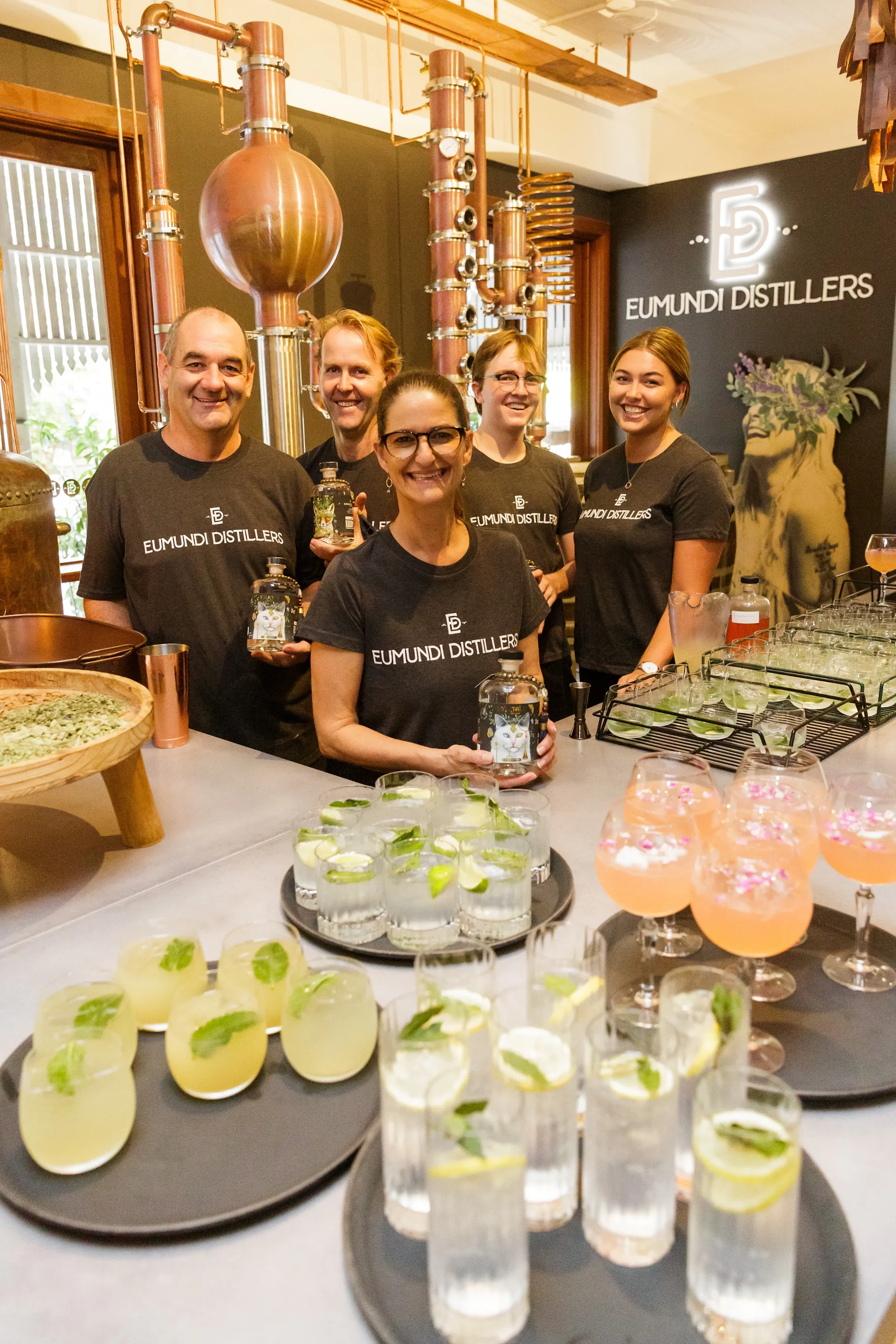 Eumundi Distillers @ The Imperial Hotel - serving up Folktale Gin