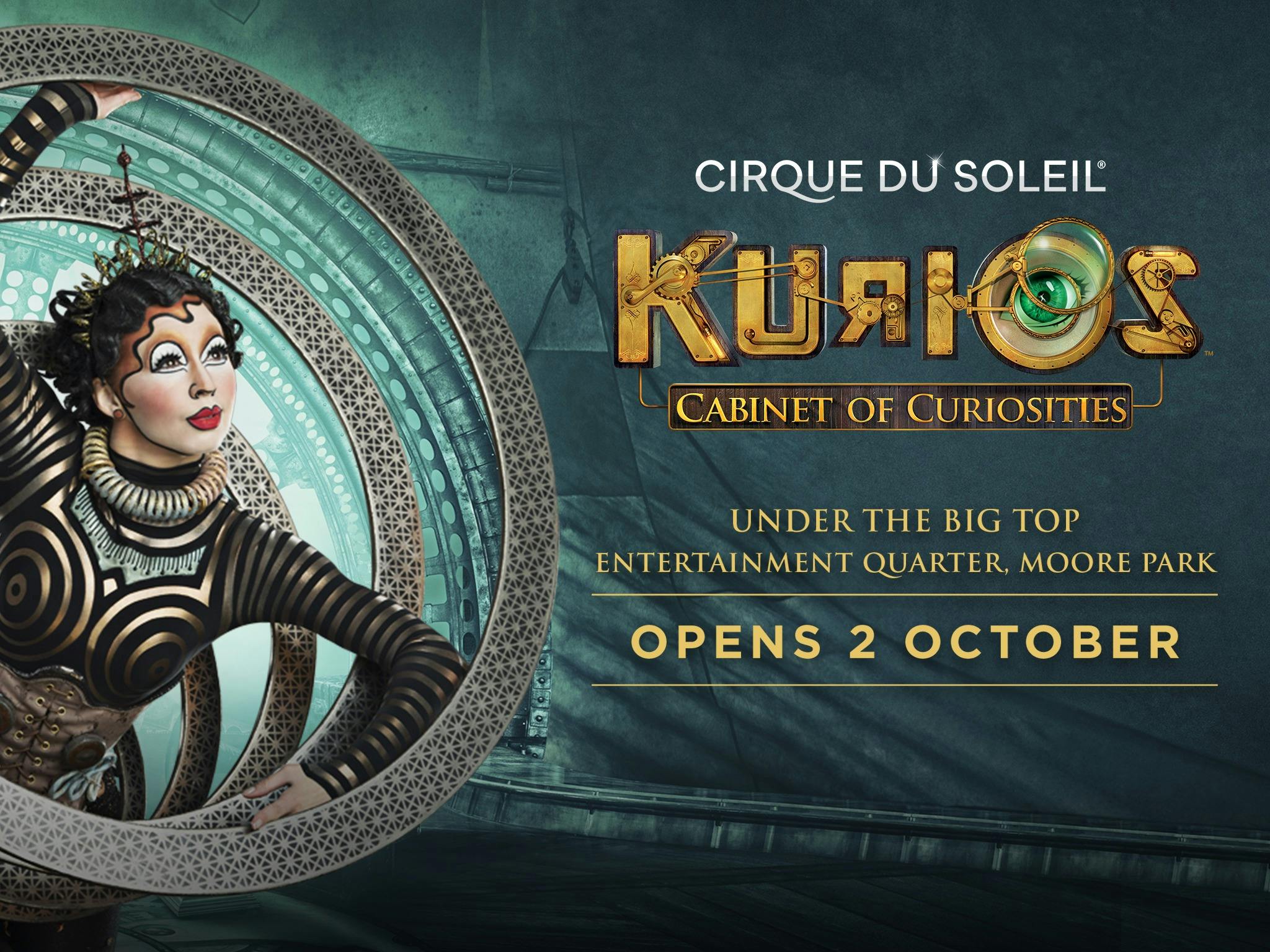 Cirque du Soleil's Kurios of Curiosities Sydney Sydney