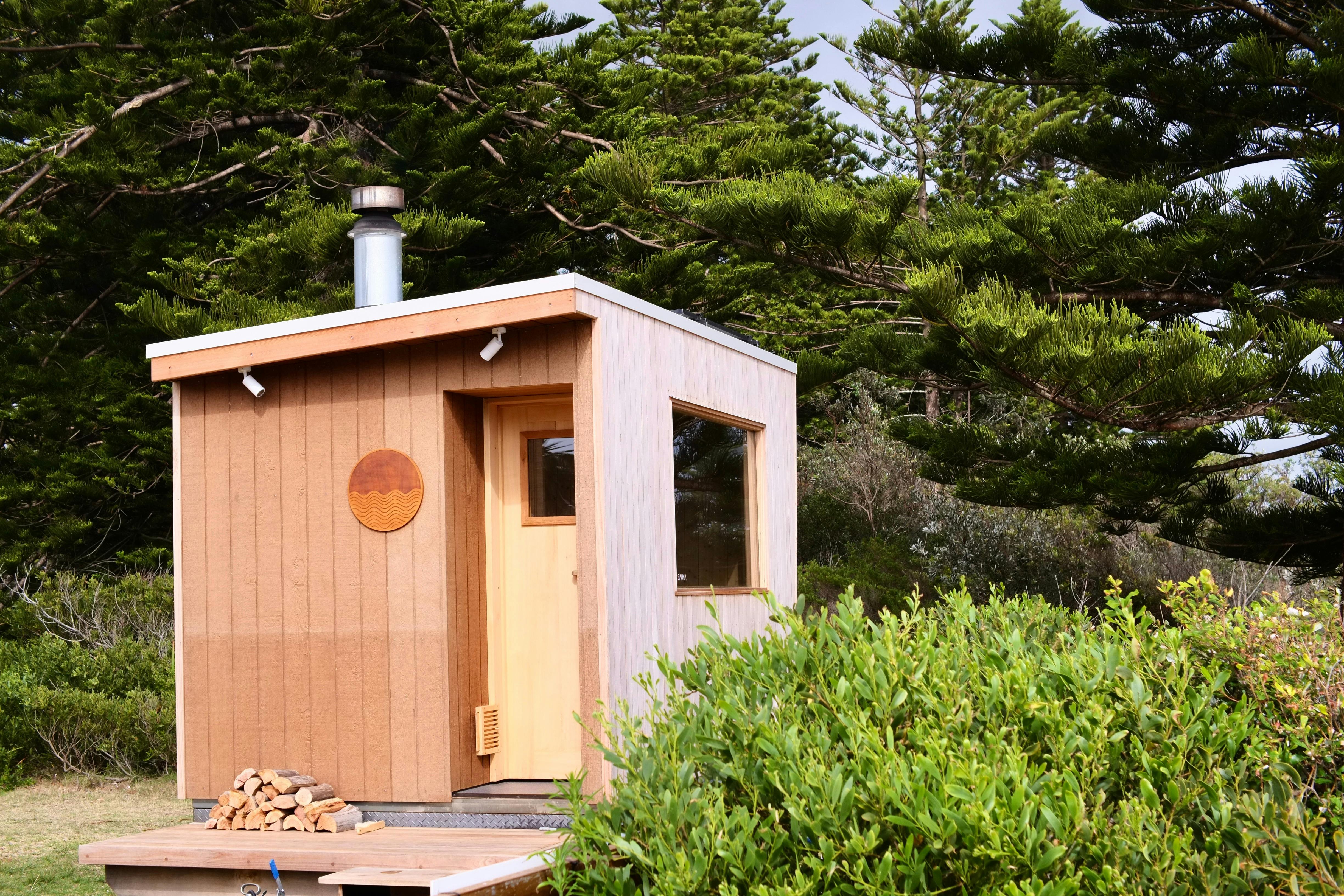 Sauna - Traditional wood fired sauna by the sea