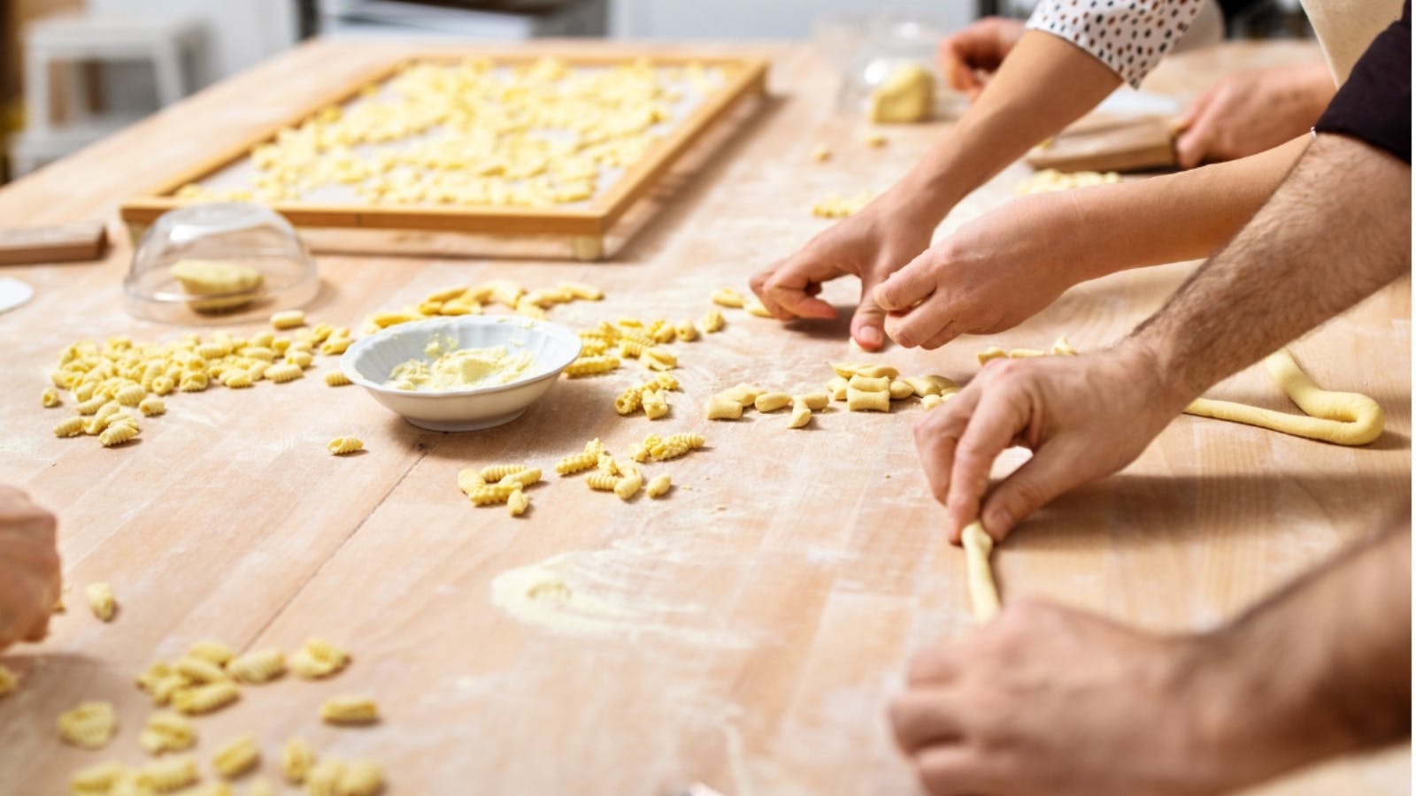 Cavatelli Pasta Making by Hand