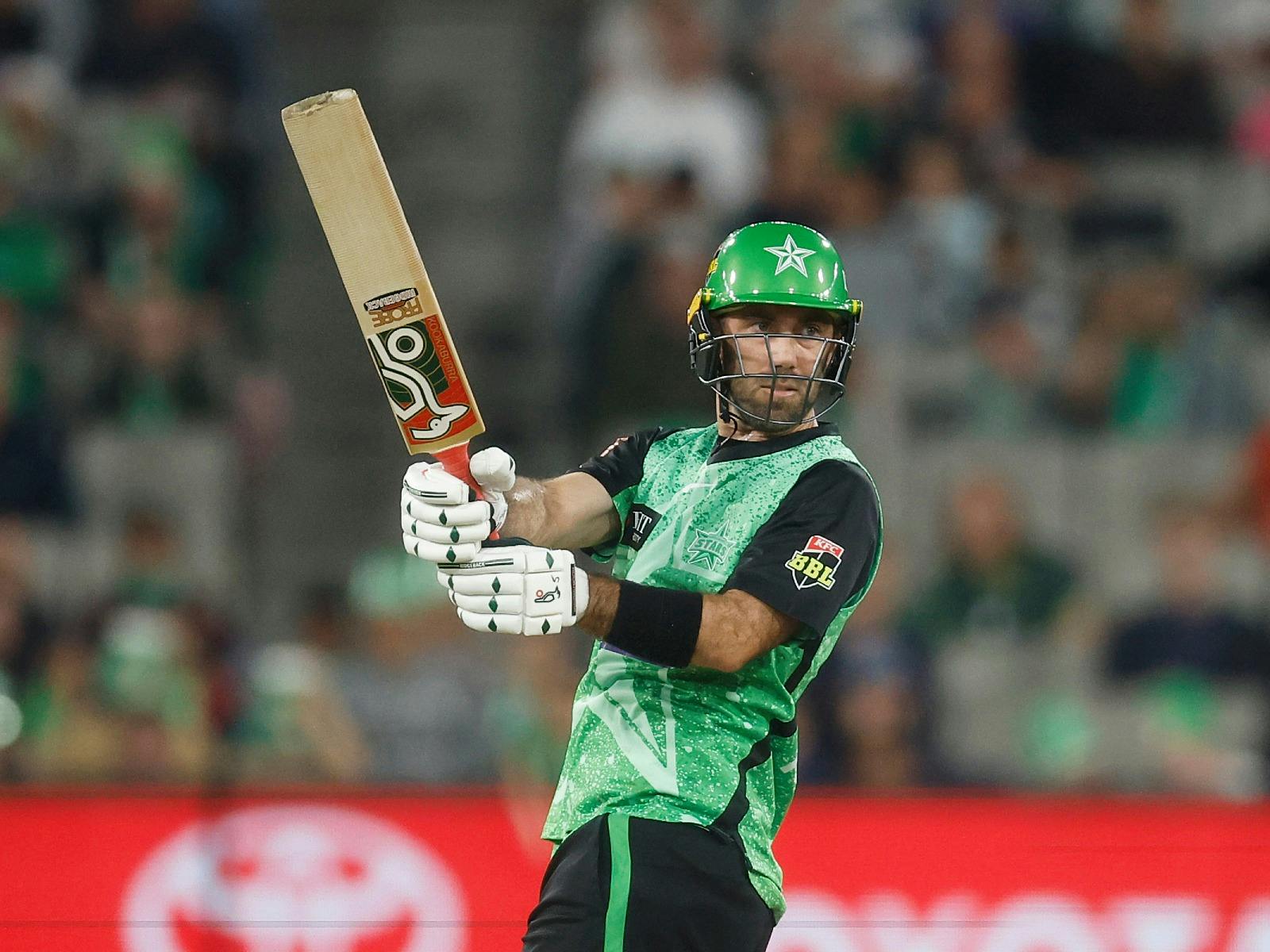 T20 superstar Glenn Maxwell in action for the Melbourne Stars