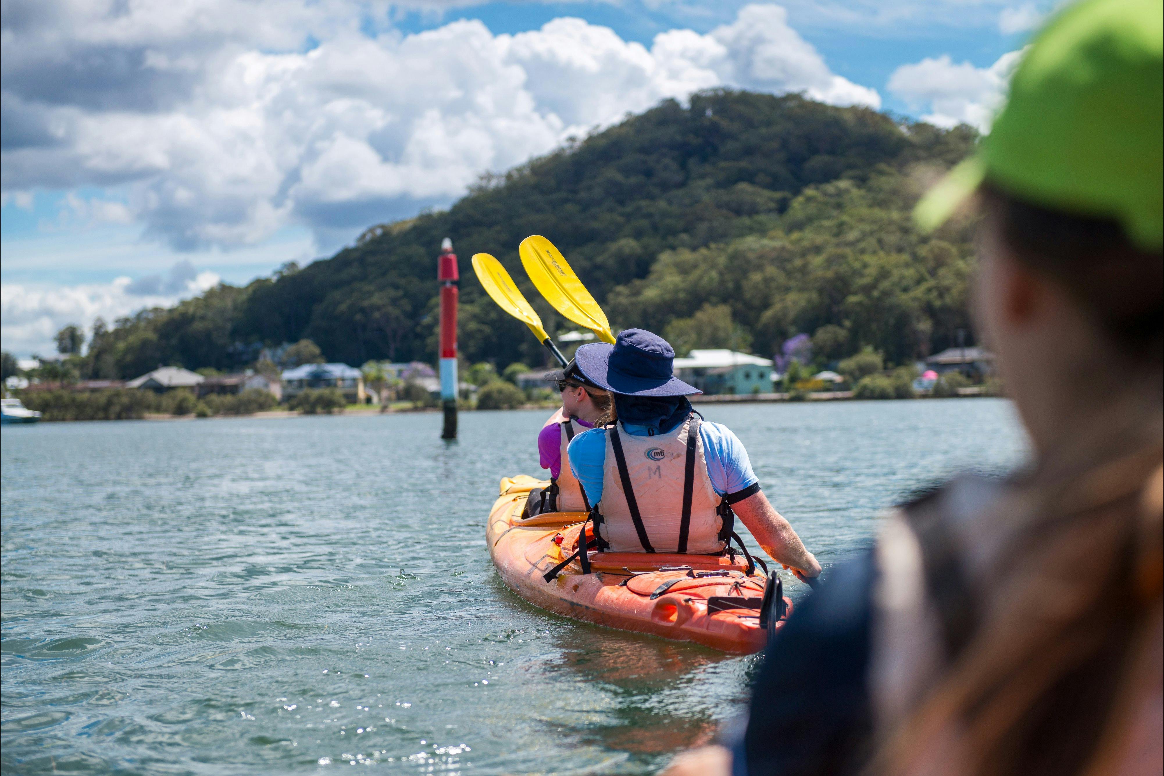 Wine and Seafood Kayak Tour
