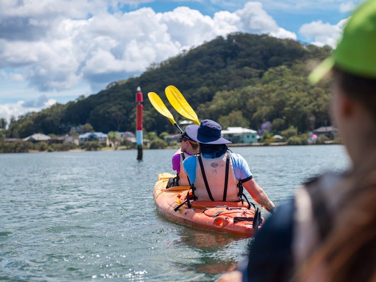 Wine and Seafood Kayak Tour