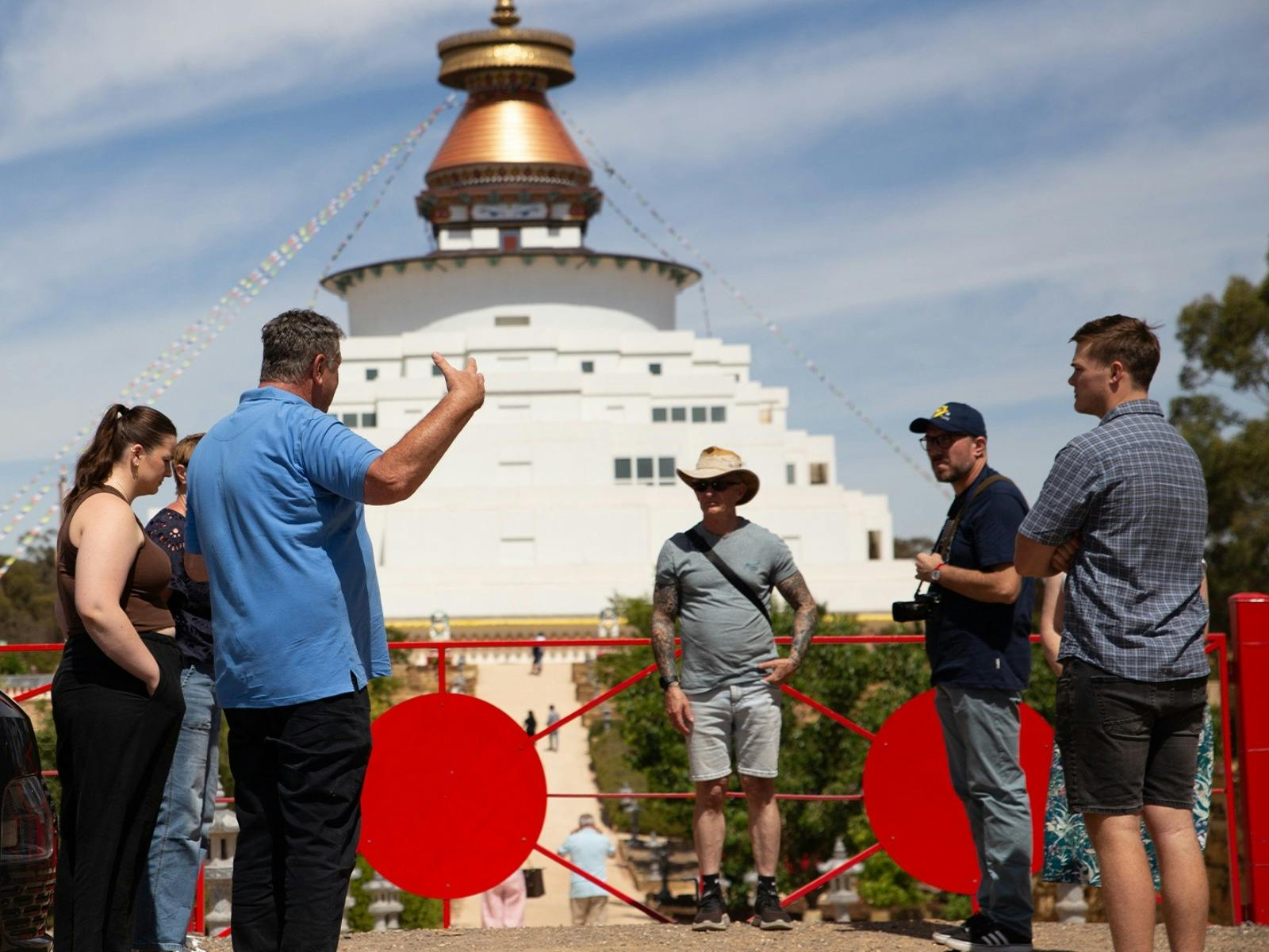 Discover Bendigo Guided Tour with Great Stupa and Sacred Heart Cathedral