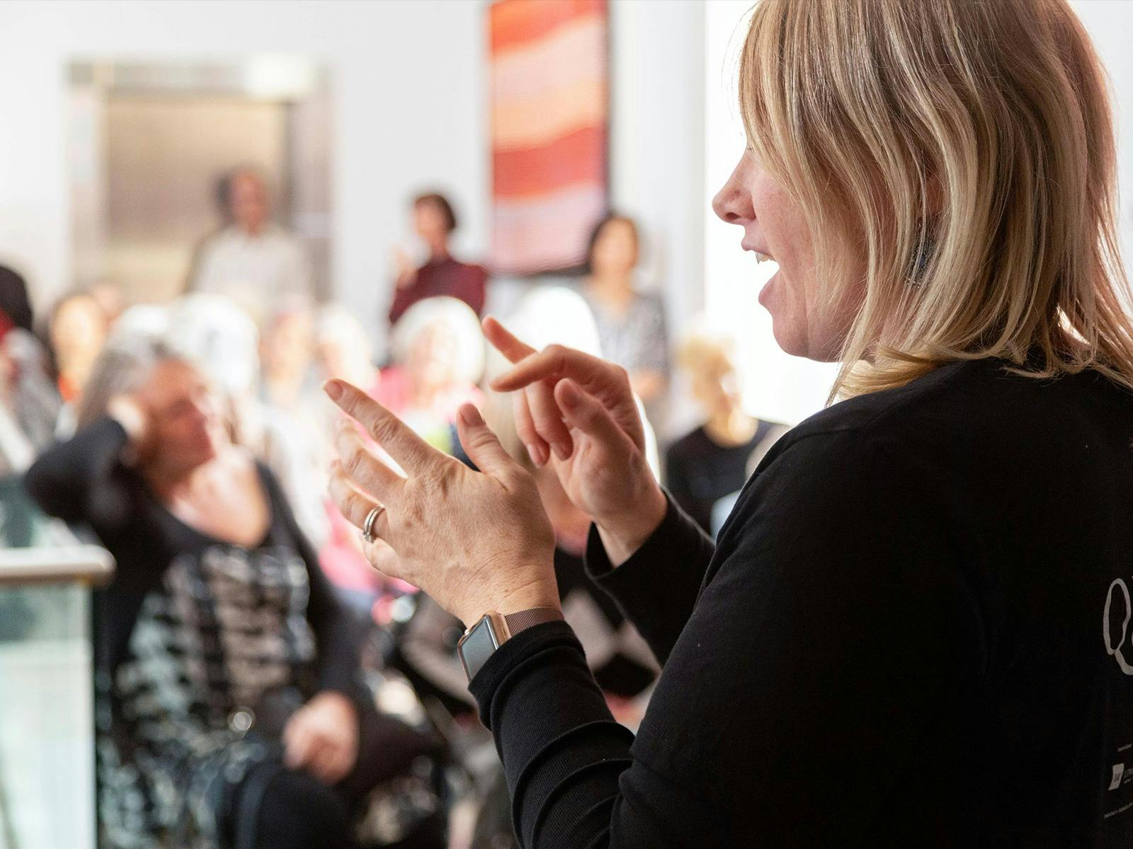 Radical Textiles - Deaf-led Auslan Tour
