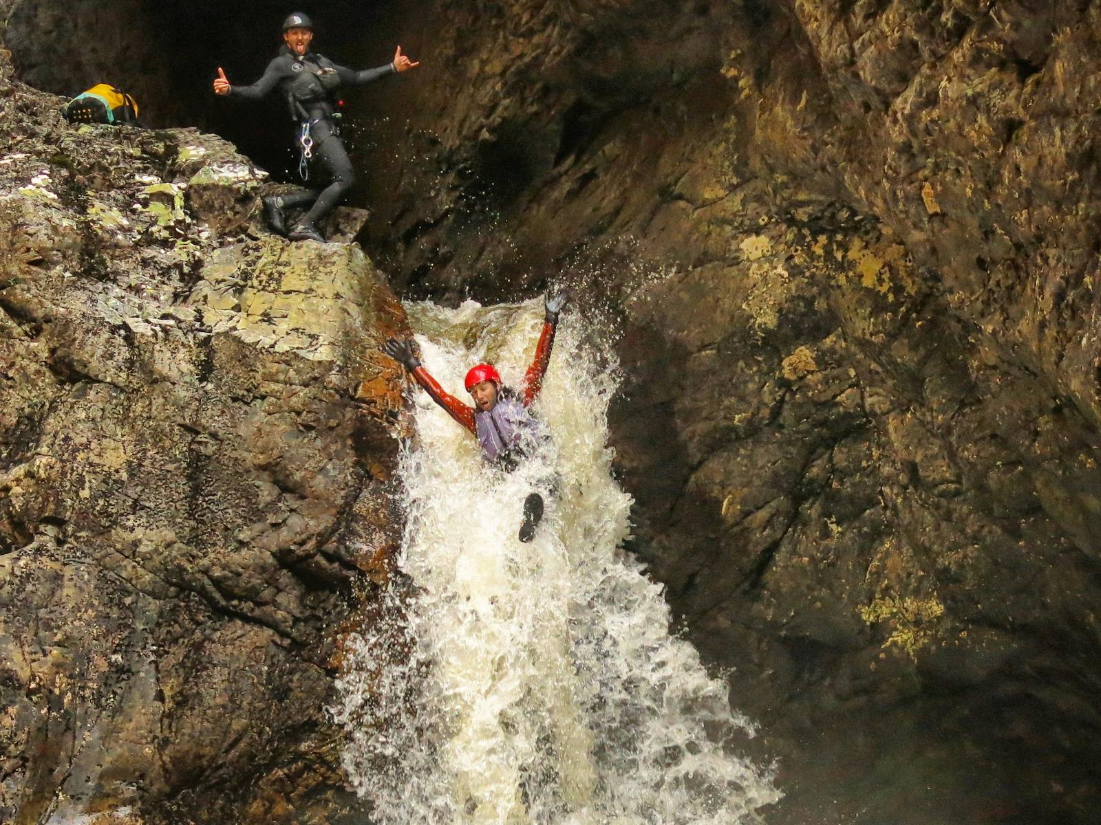 Waterfall, Canyoning, Canyon, Cradle Mountain, Tasmania