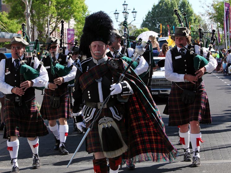 Pipe Bands at Parade