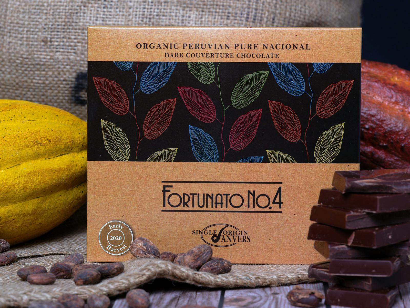 Fortunato No.4 Dark 68% Chocolate
