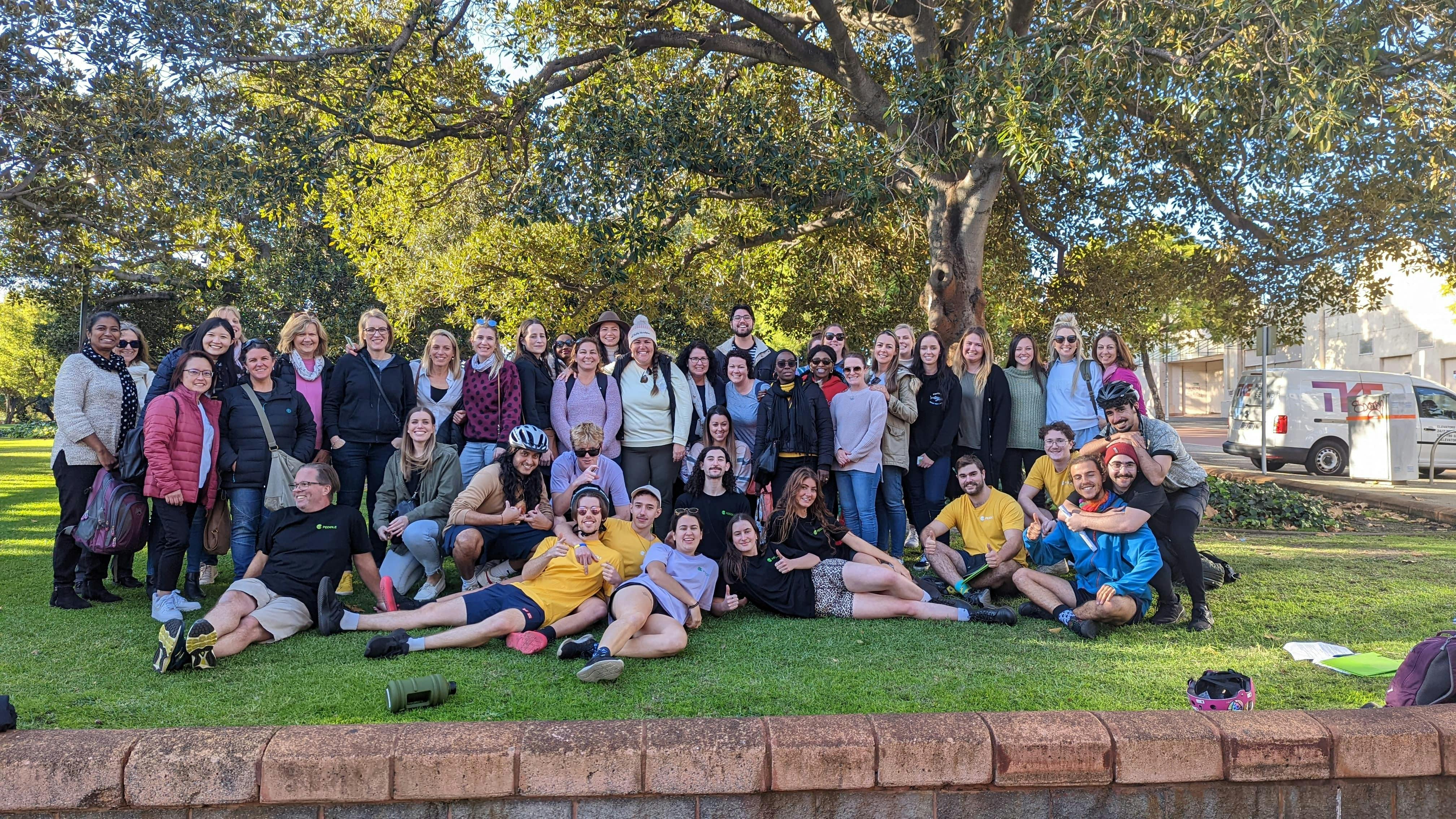 Peddle Perth Staff Party Tours Perth CBD