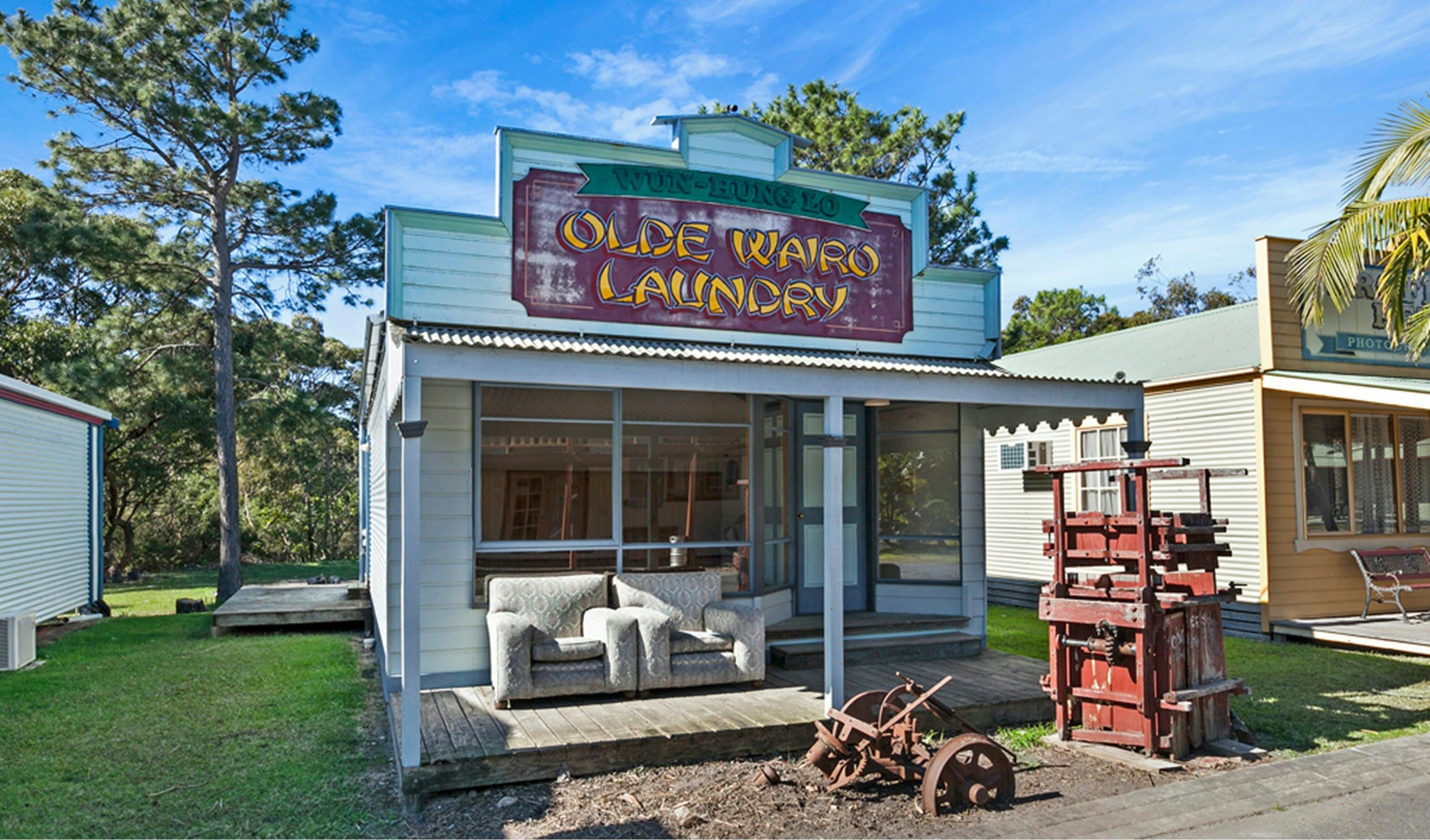 Wairo Beach Holiday Park laundry