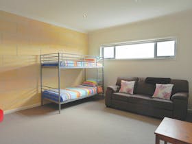 BEDROOM 2, UPSTAIRS, ALSO MEDIA ROOM WITH WII & GAMES