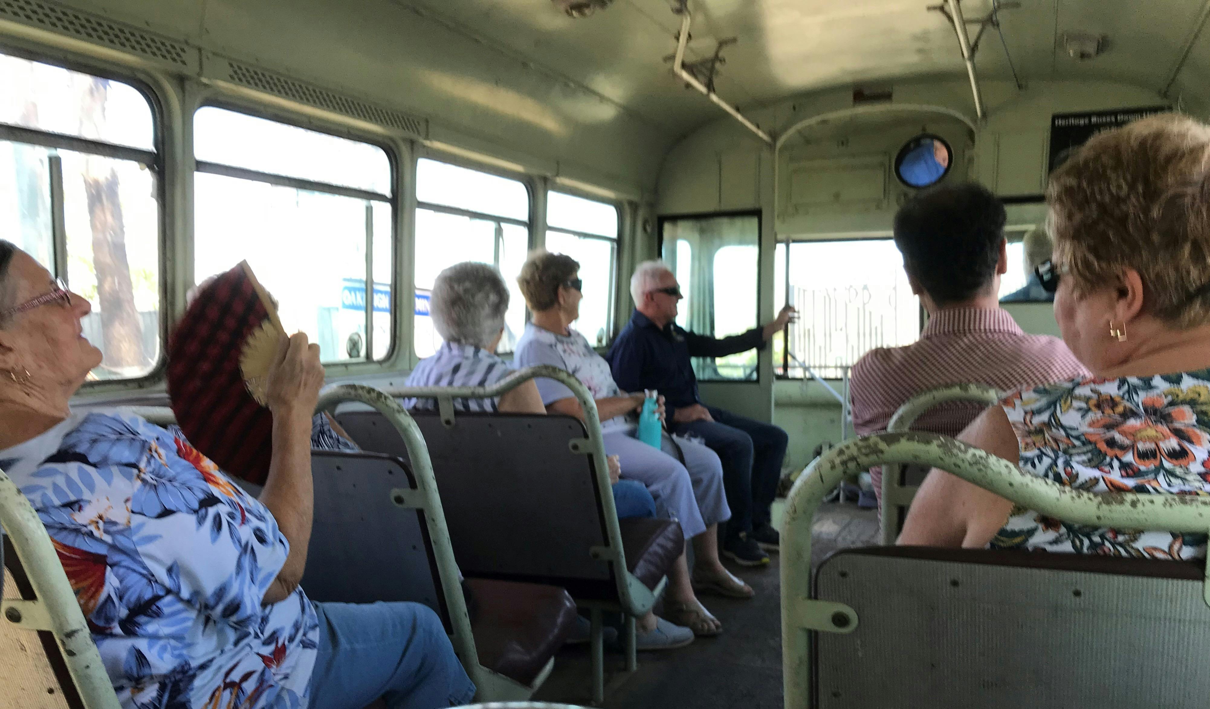 Riding the bus