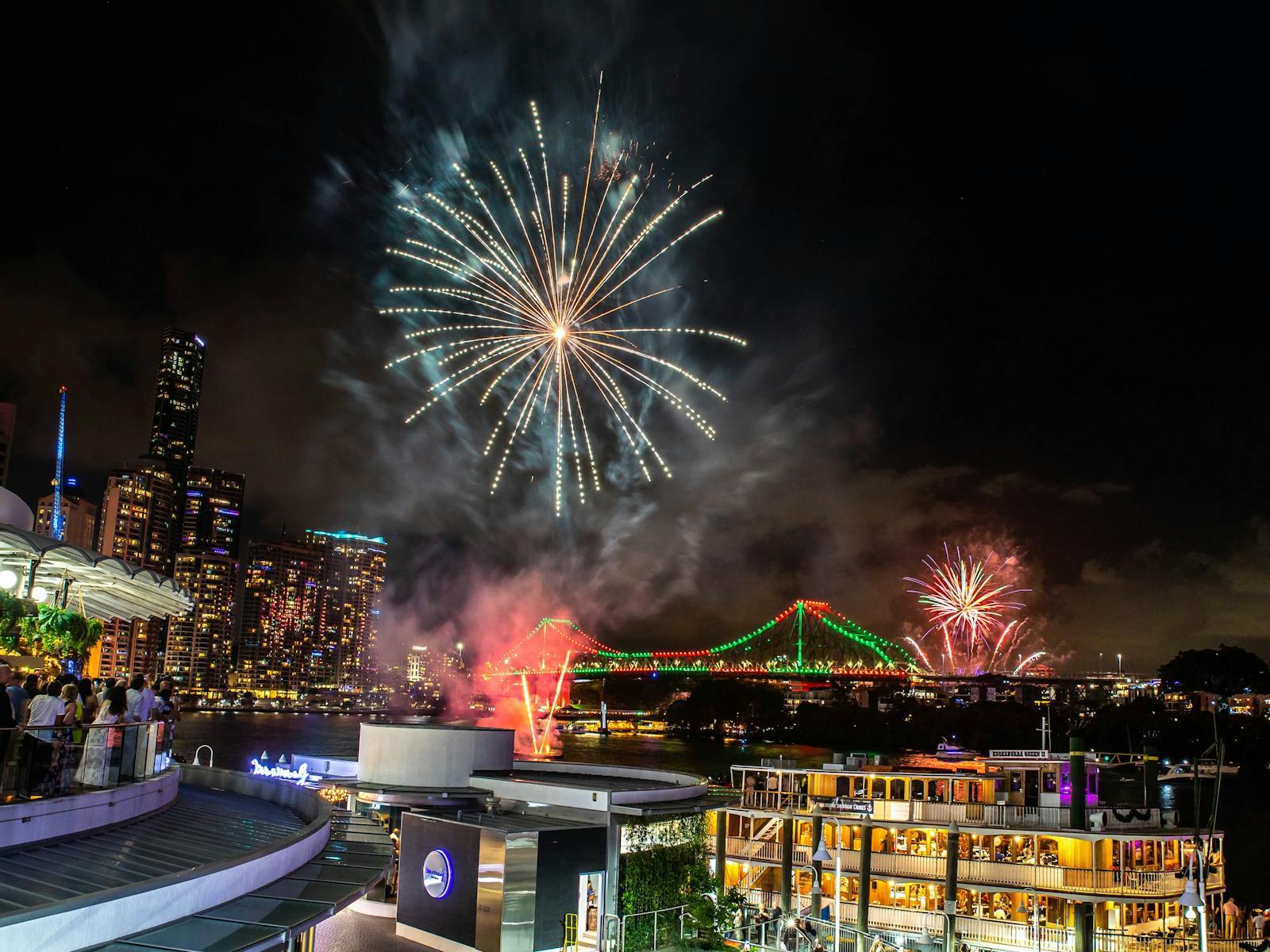 Image for NYE Fireworks at Eagle Street Pier