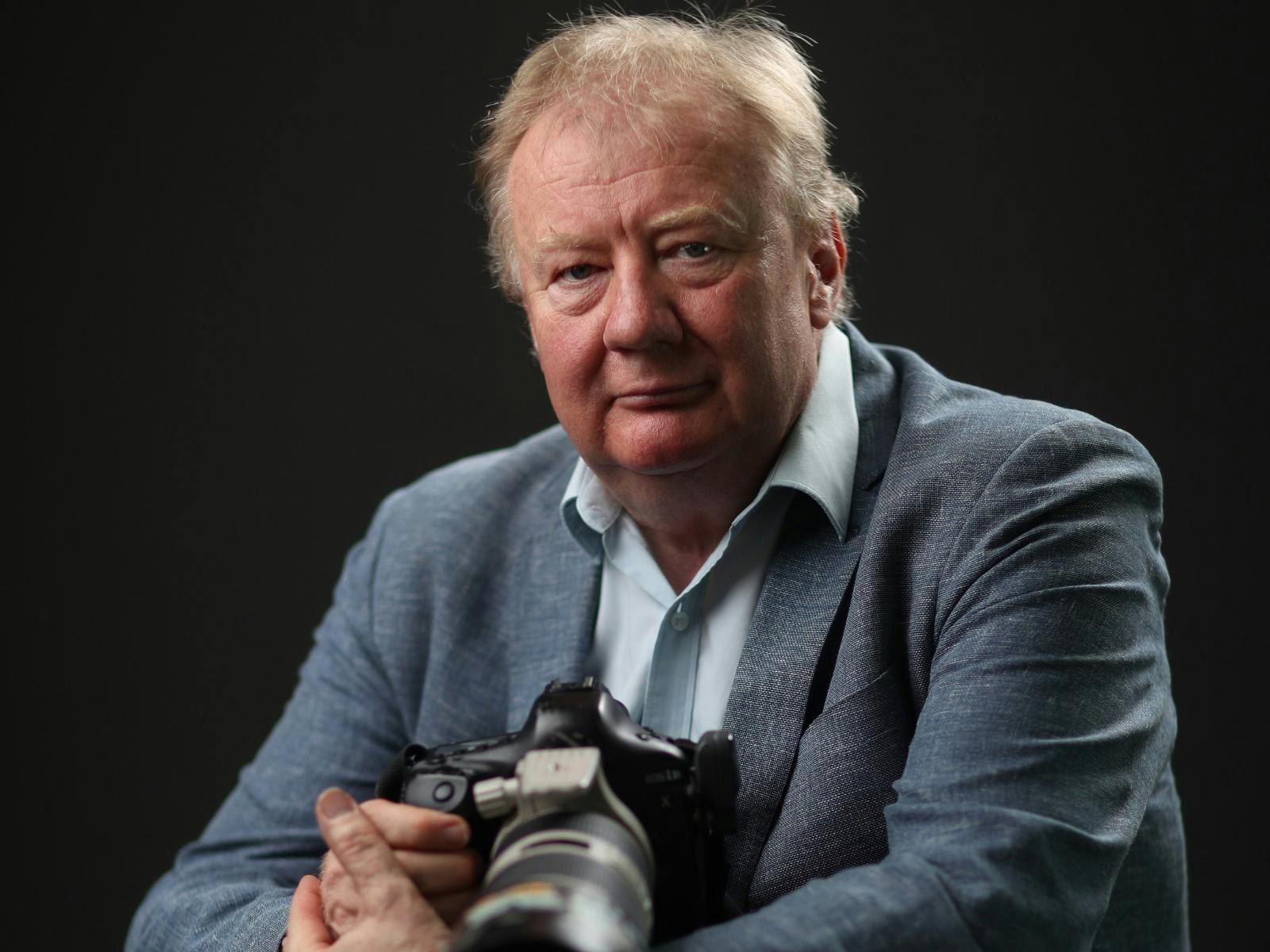 A headshot of photojournalist Mike Bowers.