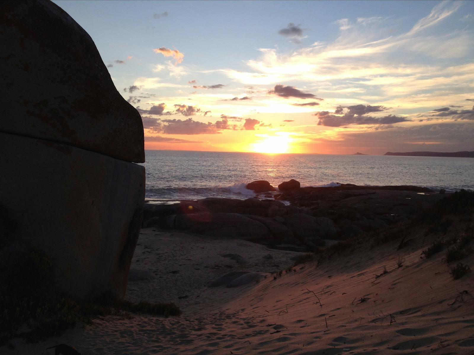 Sunset Walk to Castle Rock Flinders Island Tasmania