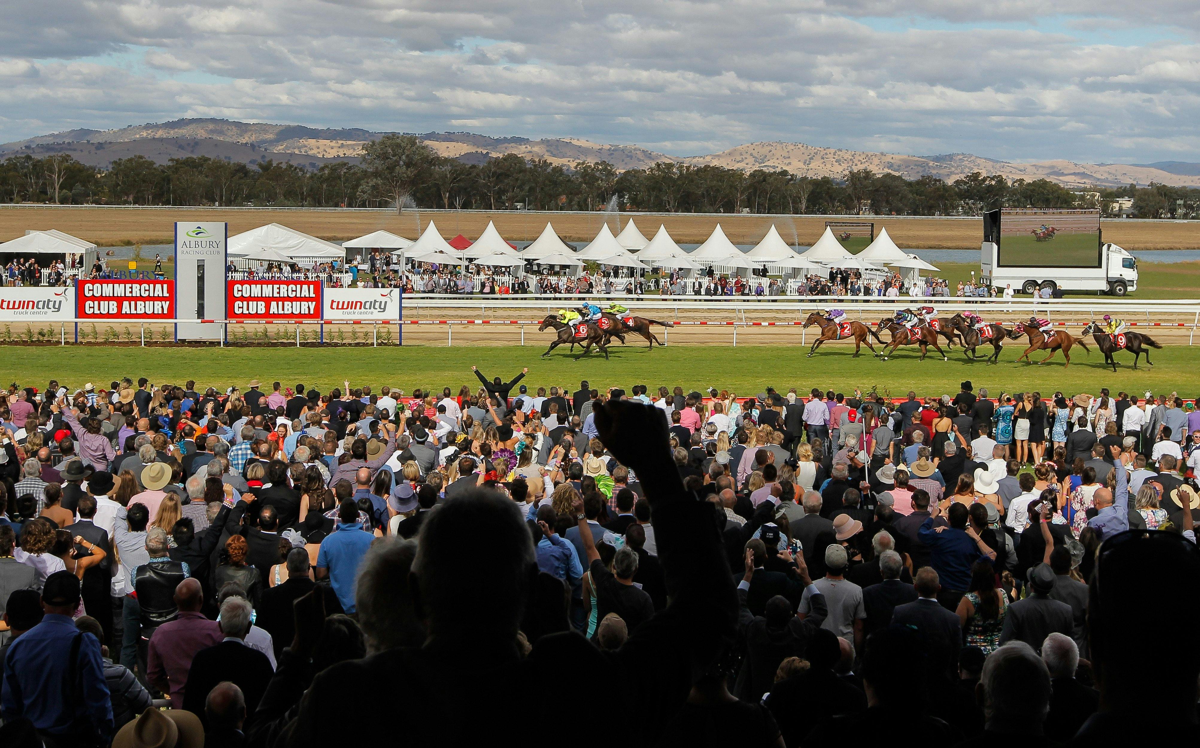 Albury Racing Club - winners post