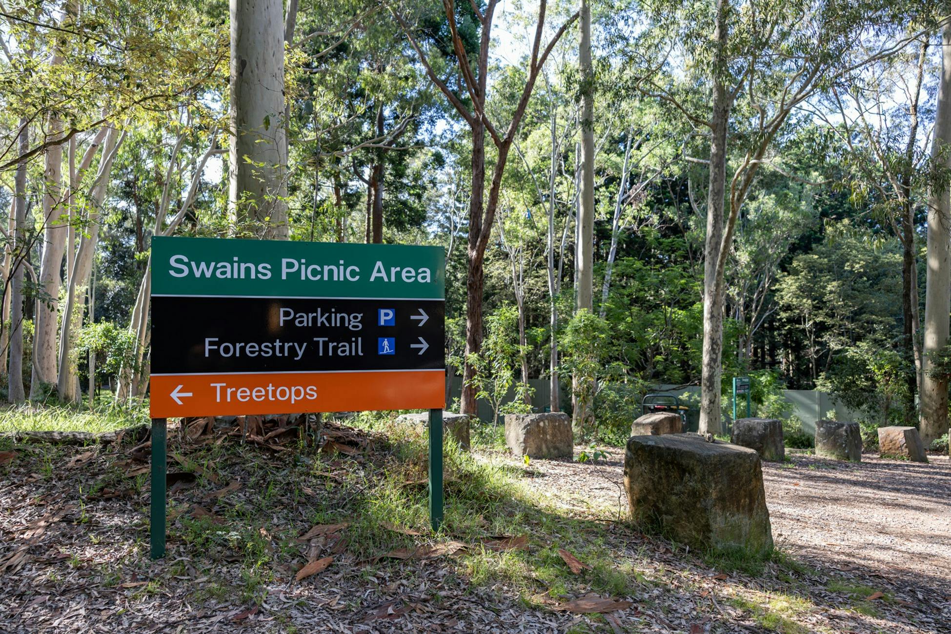 visitor signage