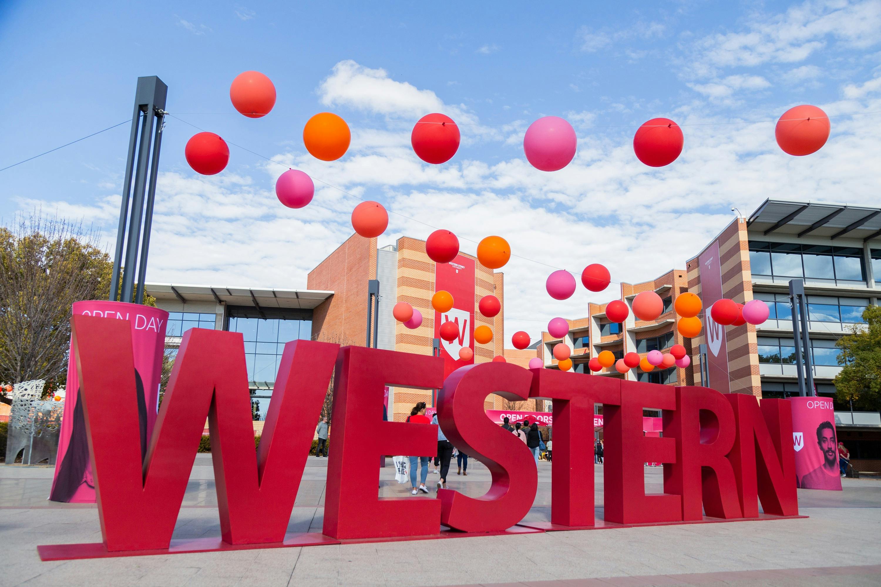 Image of Western Sydney University  Parramatta South Campus on a sunny day.