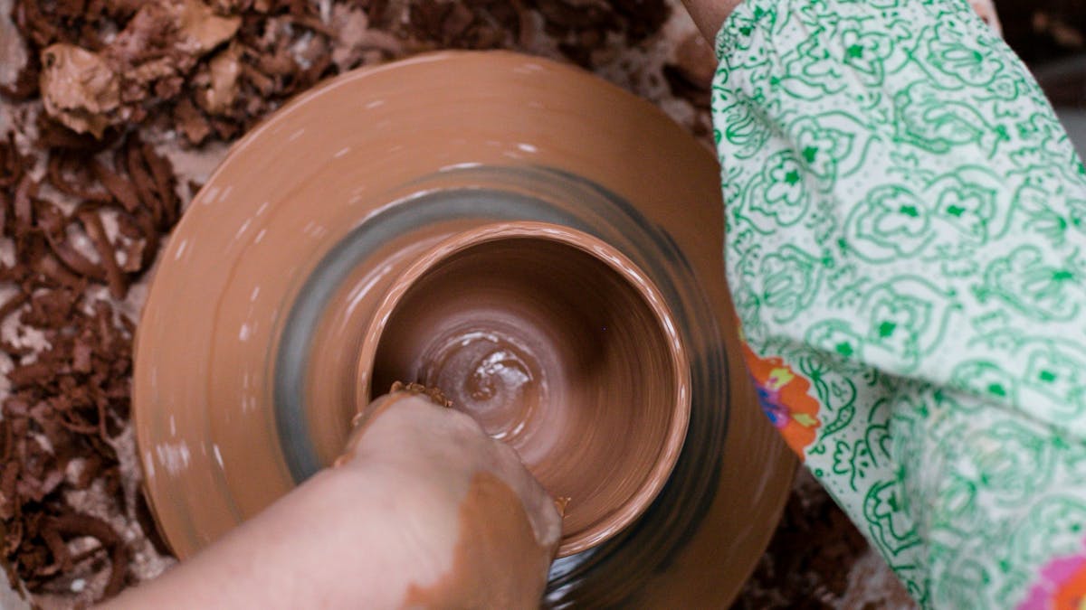 wheel thrown pottery