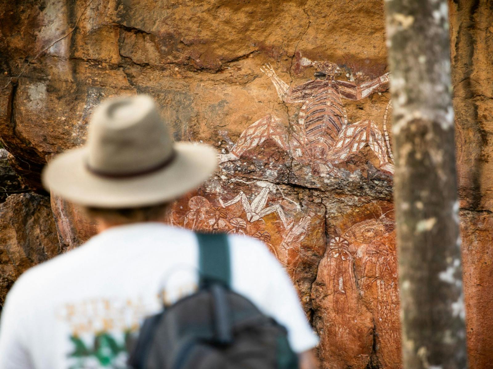 Indigenous rock art in Kakadu