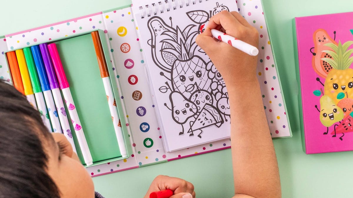 Tiger Tribe Activity and colouring sets from Tiger Tribe available at Cherrie Baby