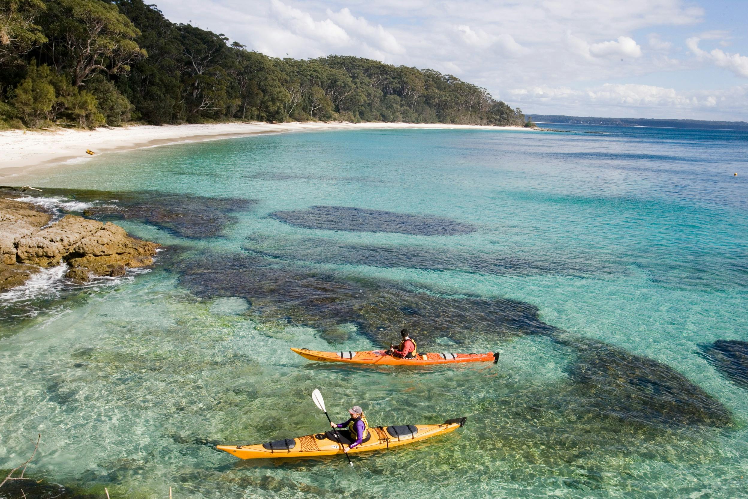 Murrays beach, kayaking, jervis bay kayak