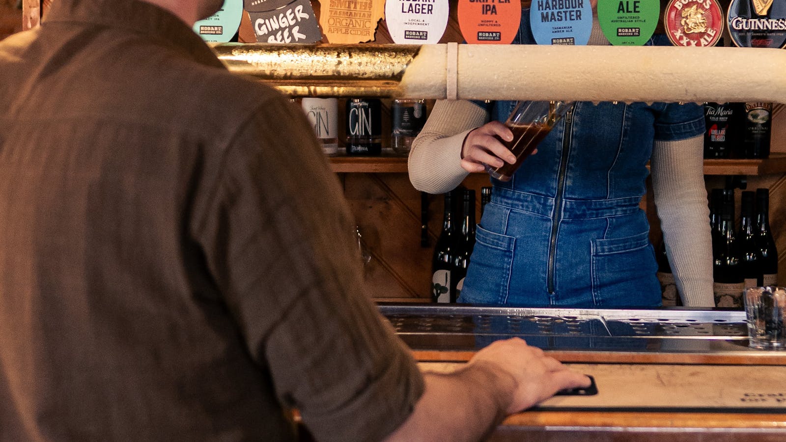 Hope & Anchor bar, serving local independent beer