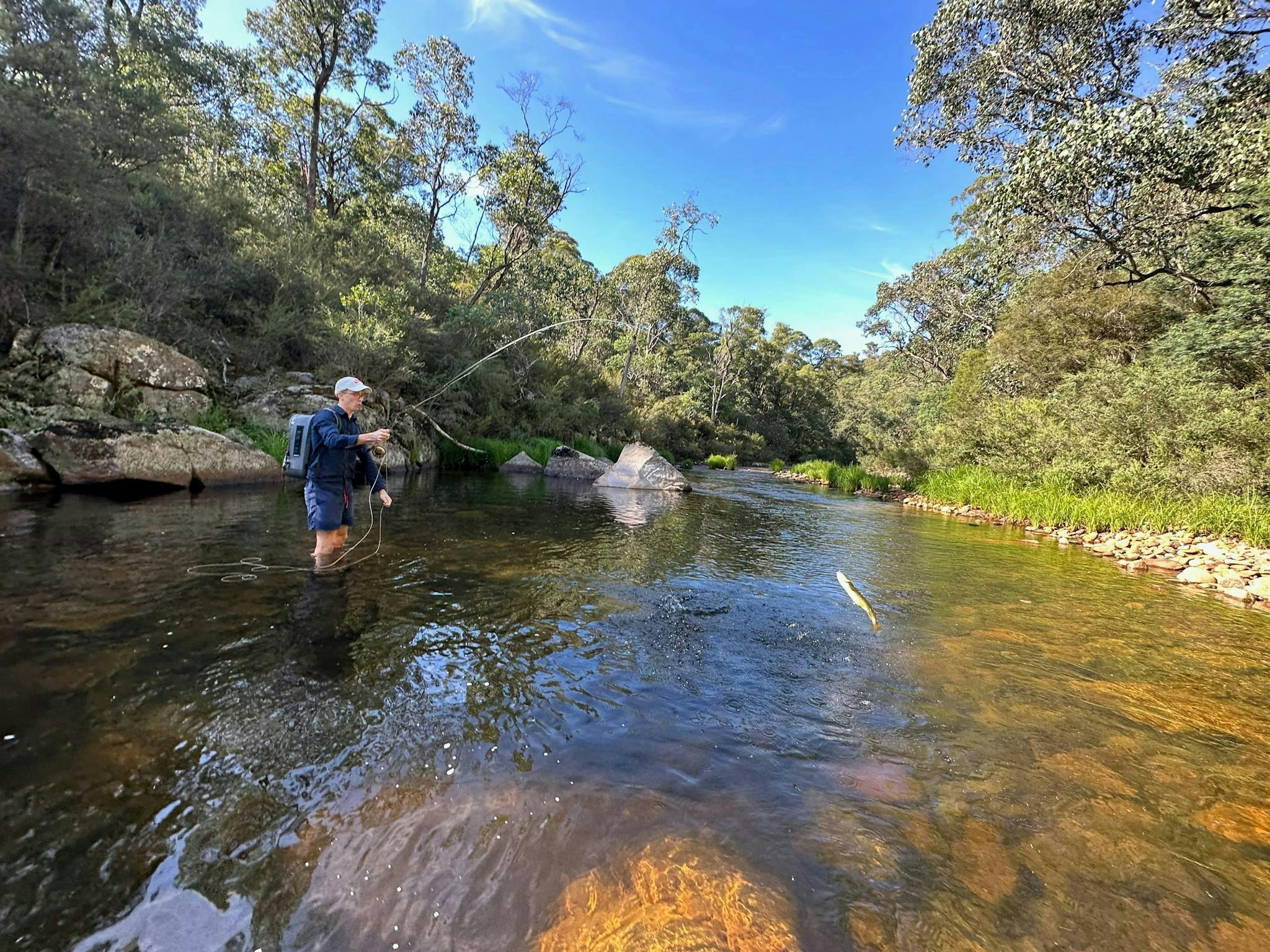 River fishing