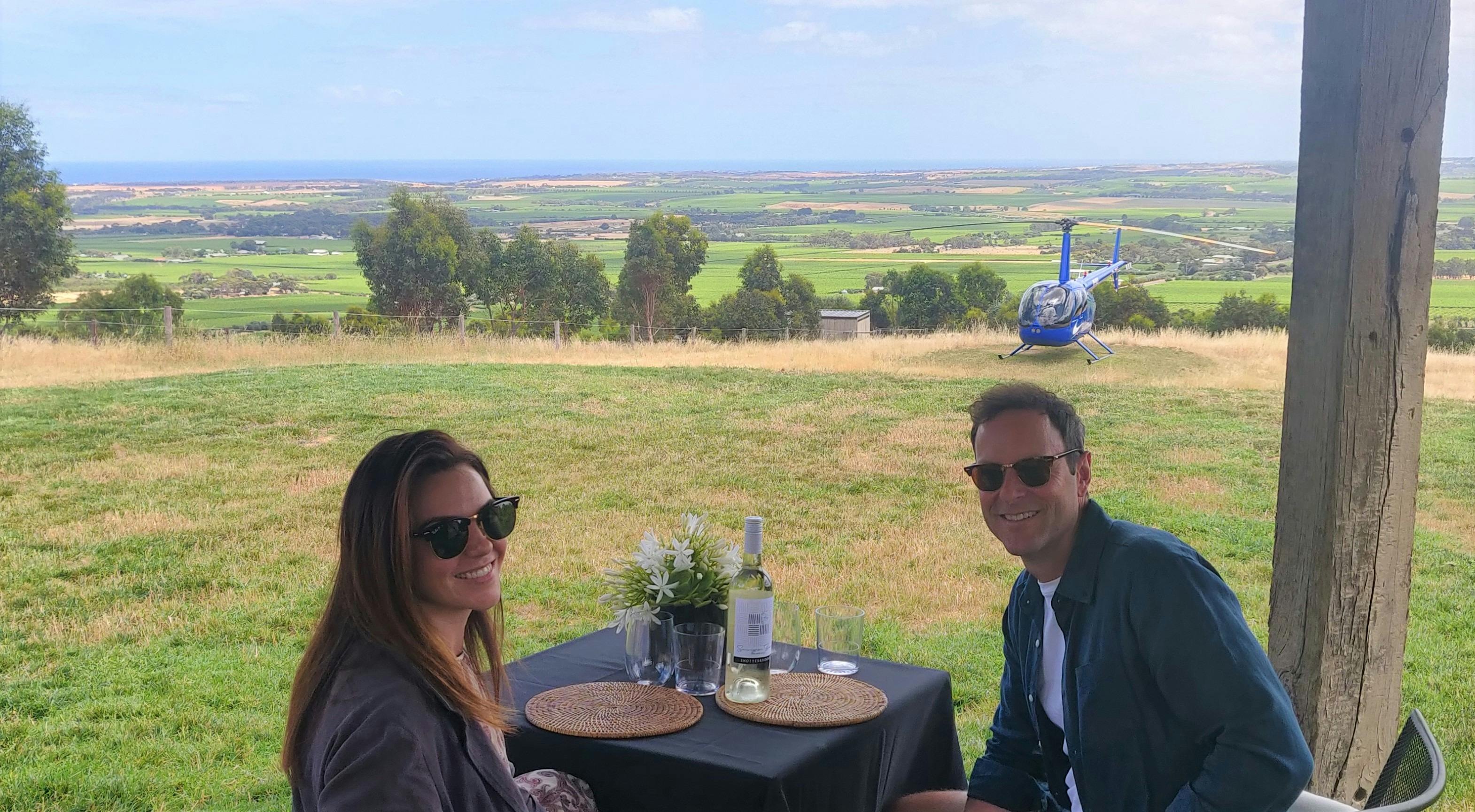 View from the secret location for lunch