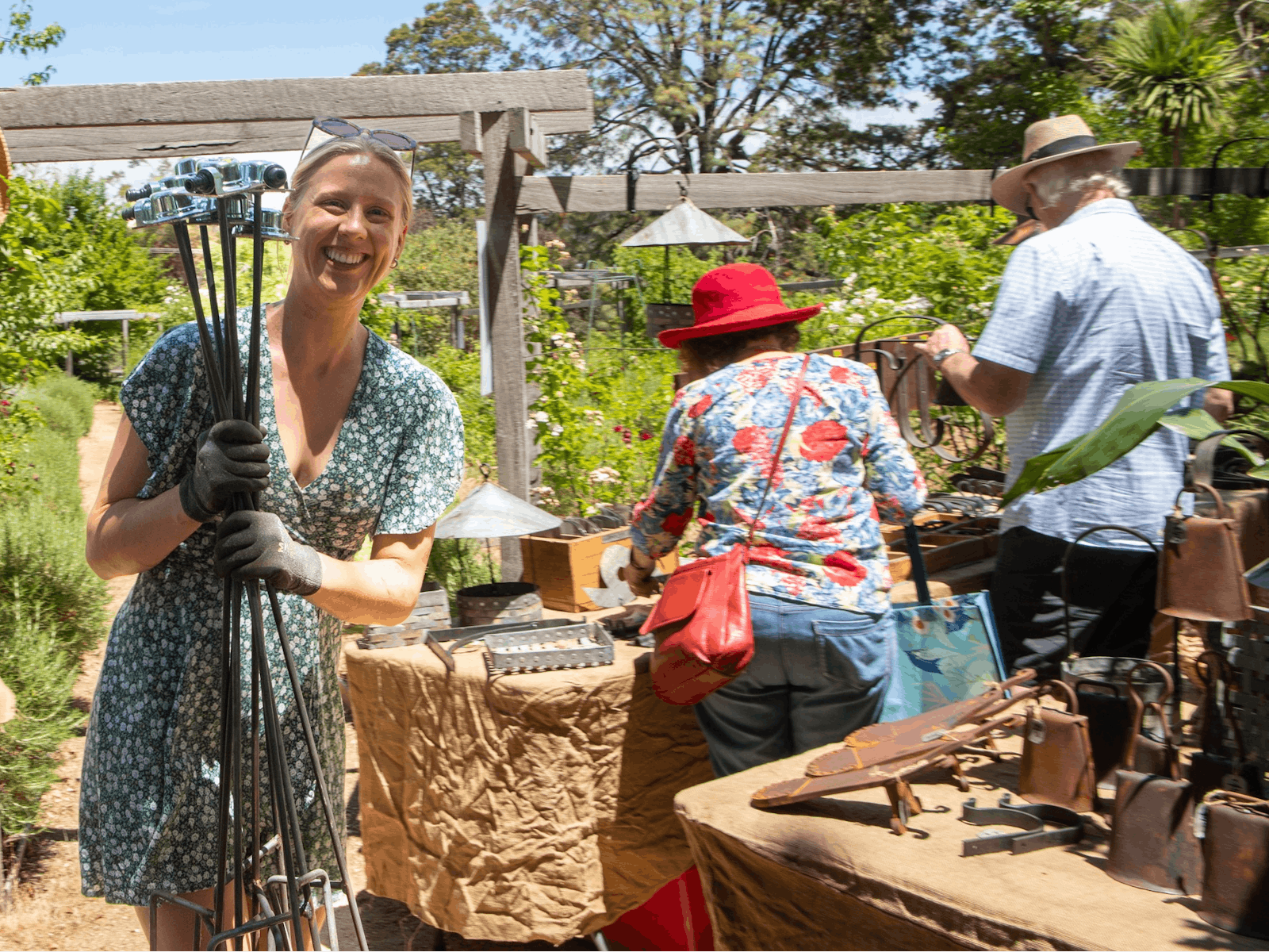 Artisan Stallholders at the Traditional Arts Fair