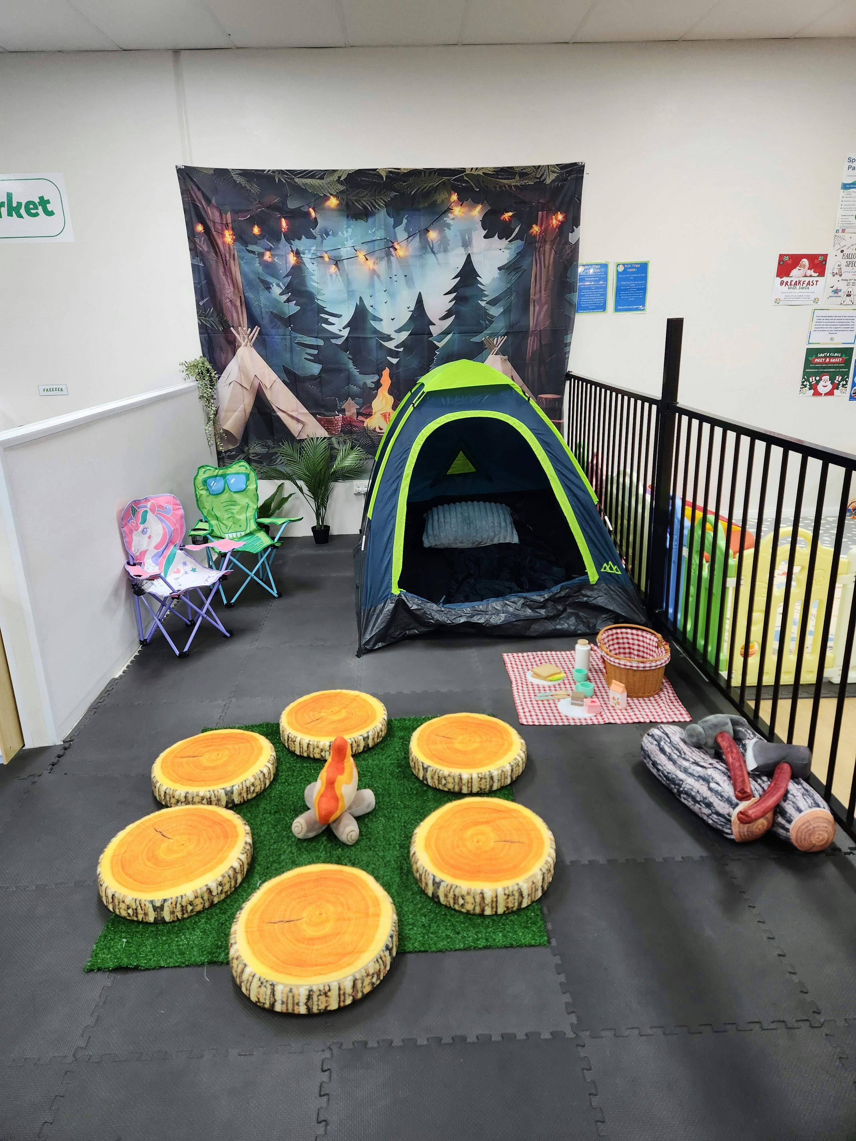 Play Town camping area
