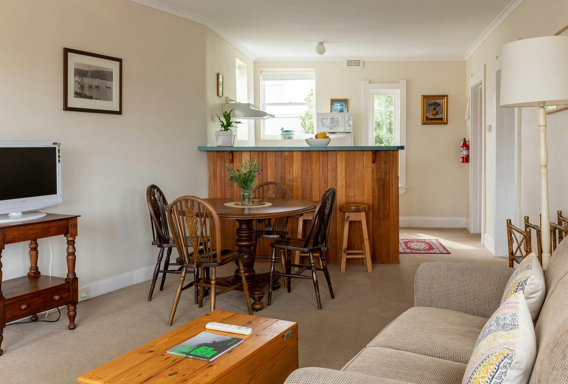 Apartment 5 Living Dining Area