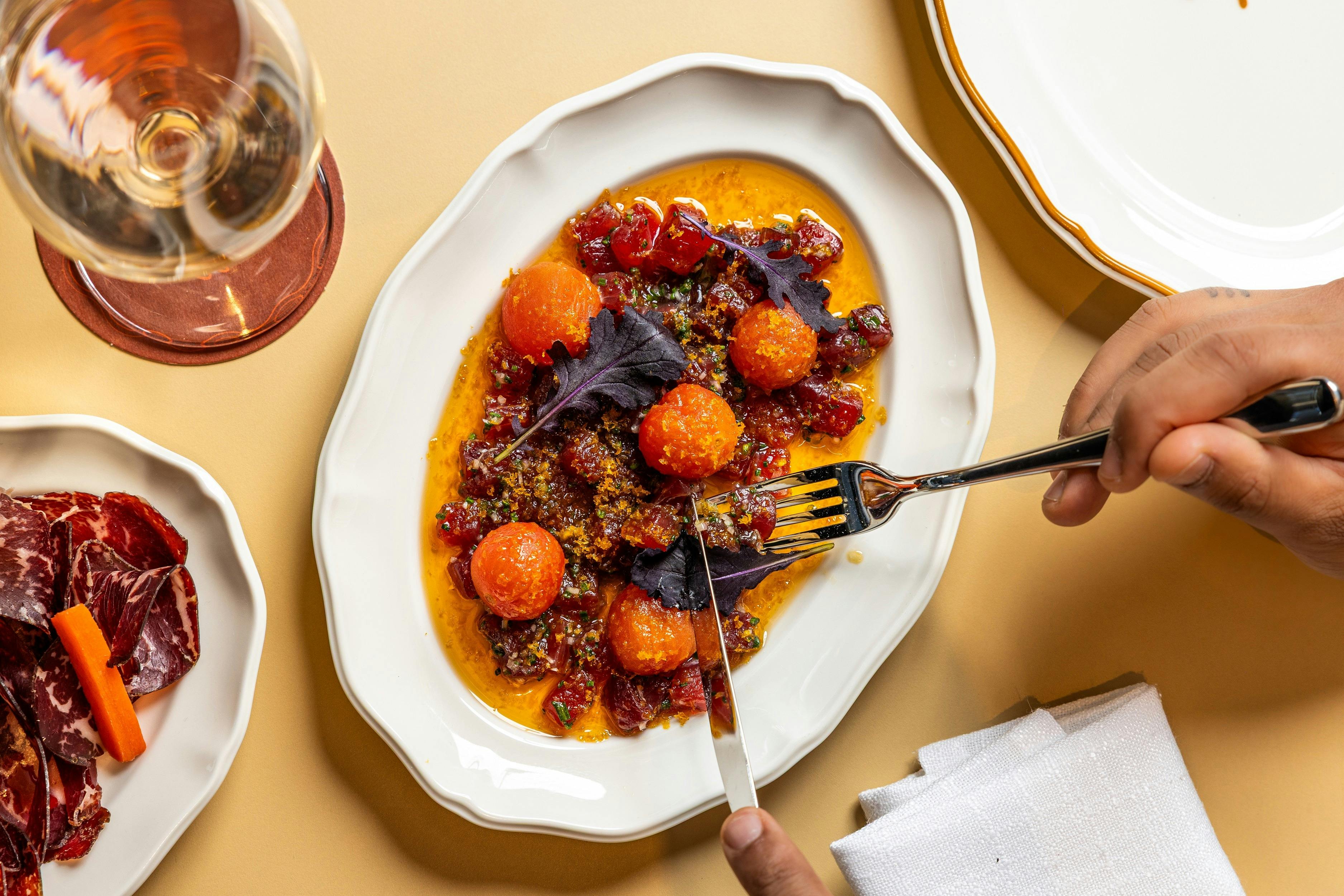 Rovollo - Antipasti - Tuna crudo