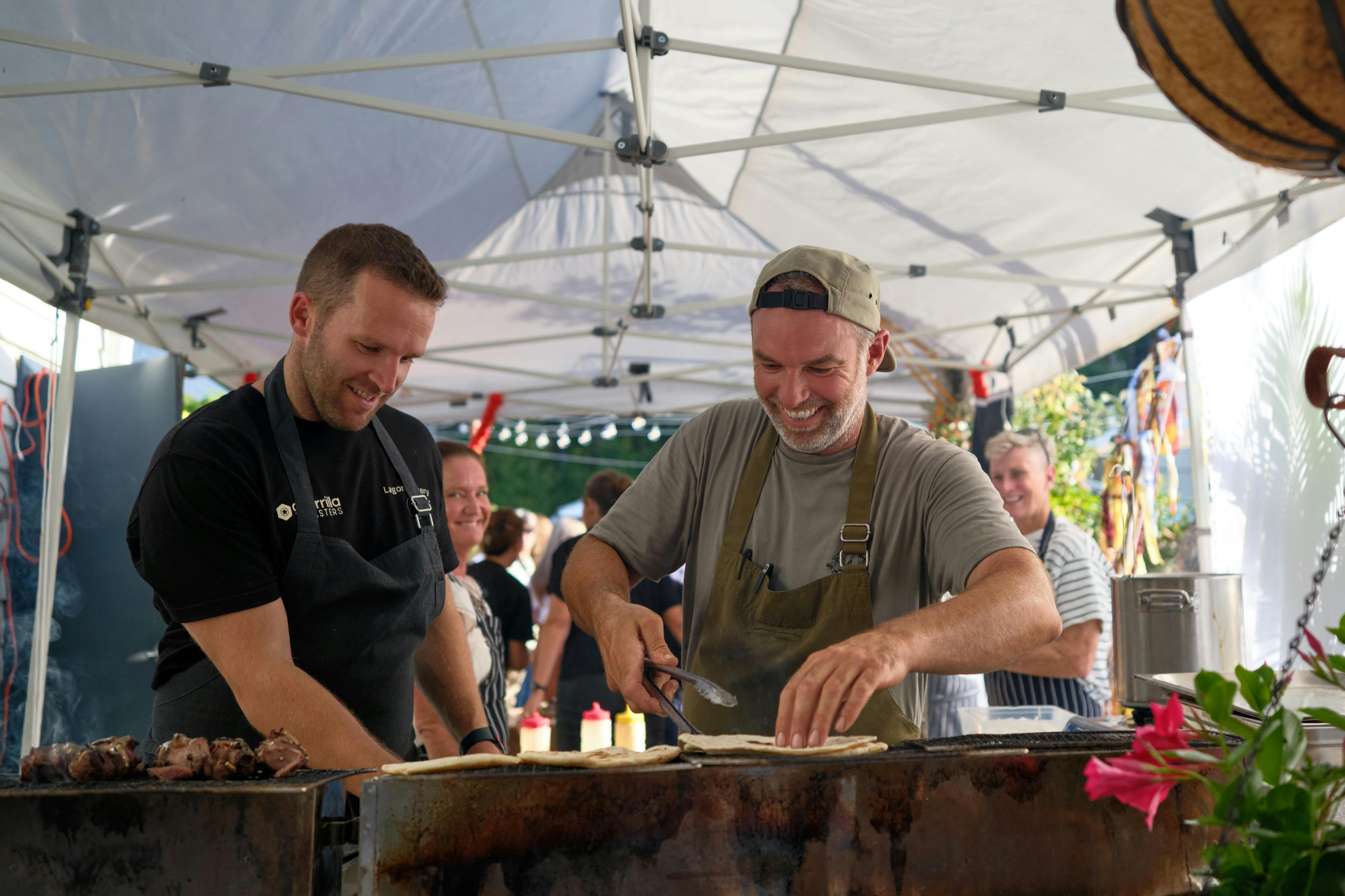 Pop up food by local favourites Gwylo and Lagom Bakery