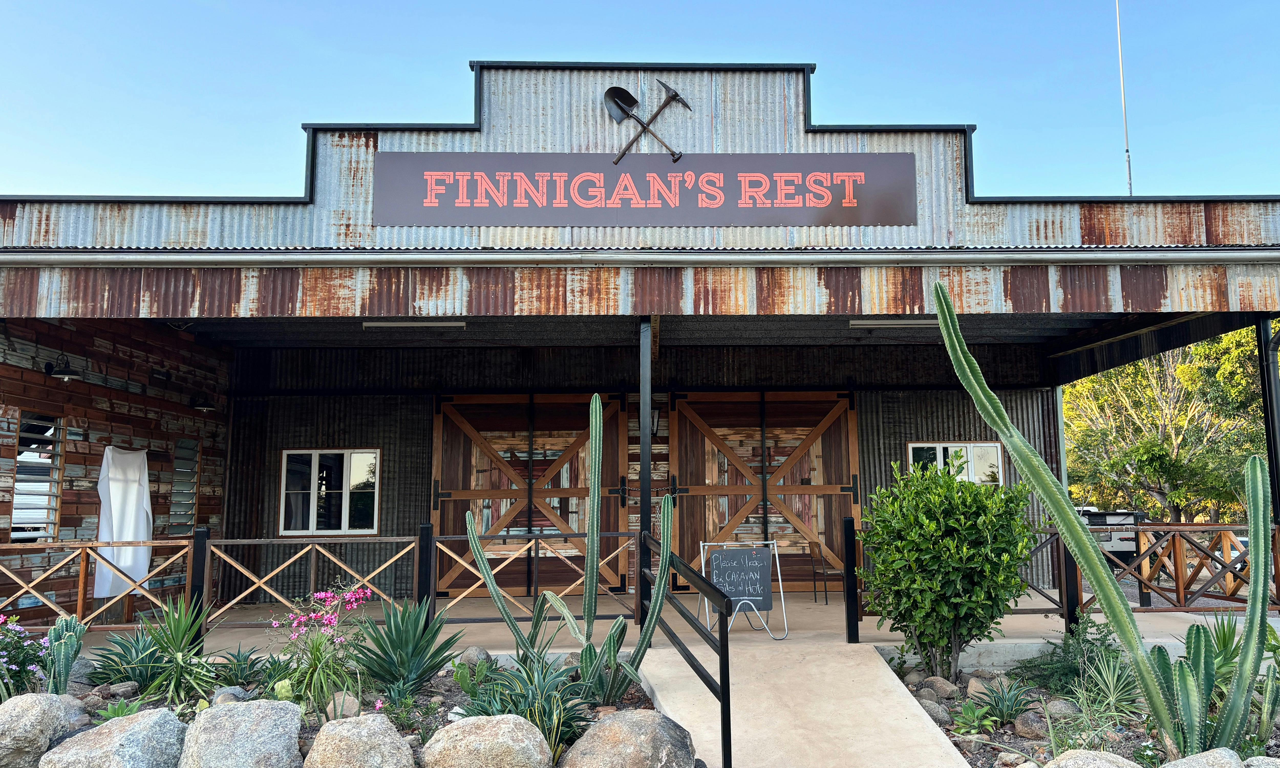 Finnigans Rest Reception
