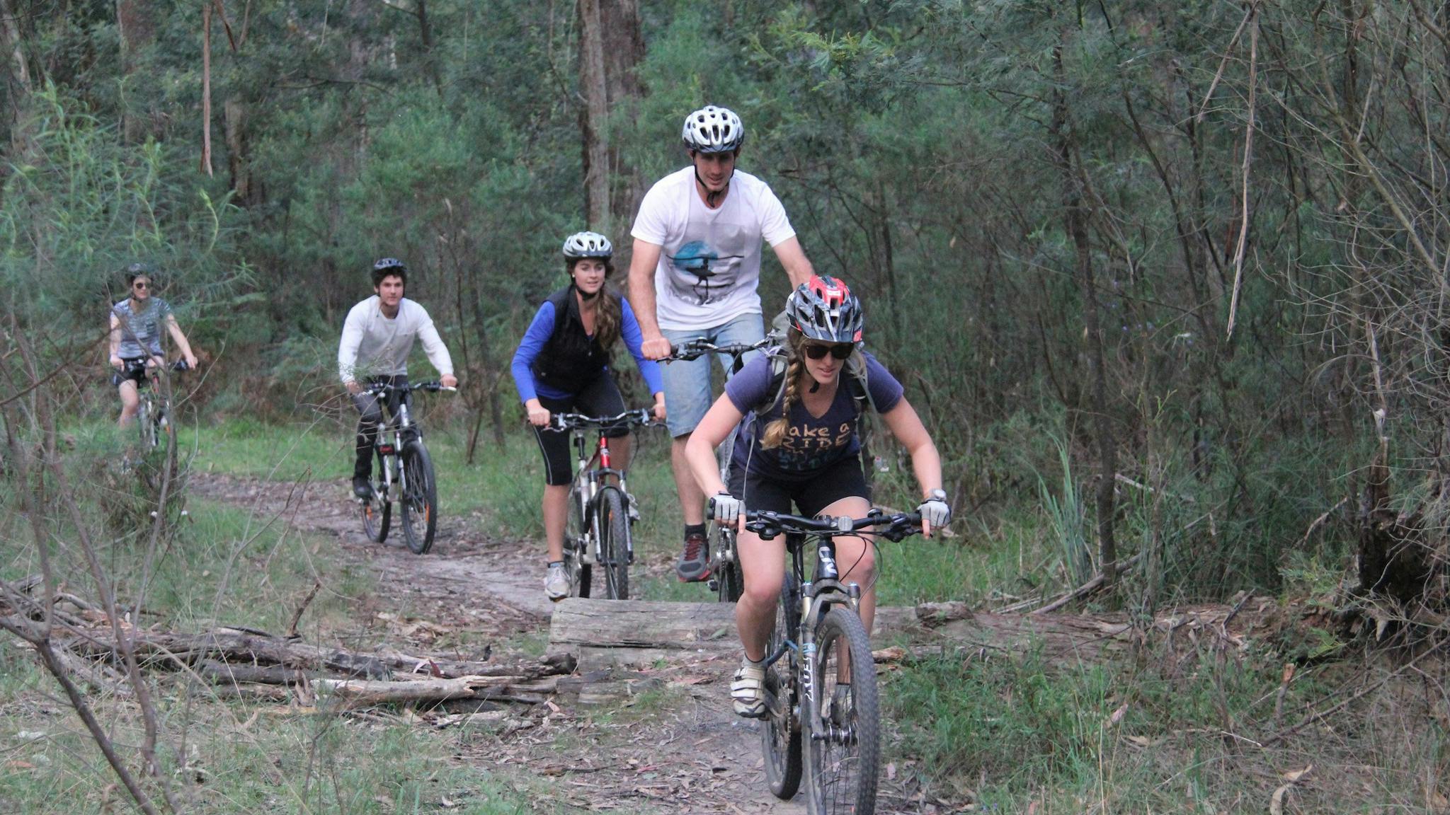 Simply Singletrack Mountain Bike Tour, a great introduction to MTB, including skill instruction