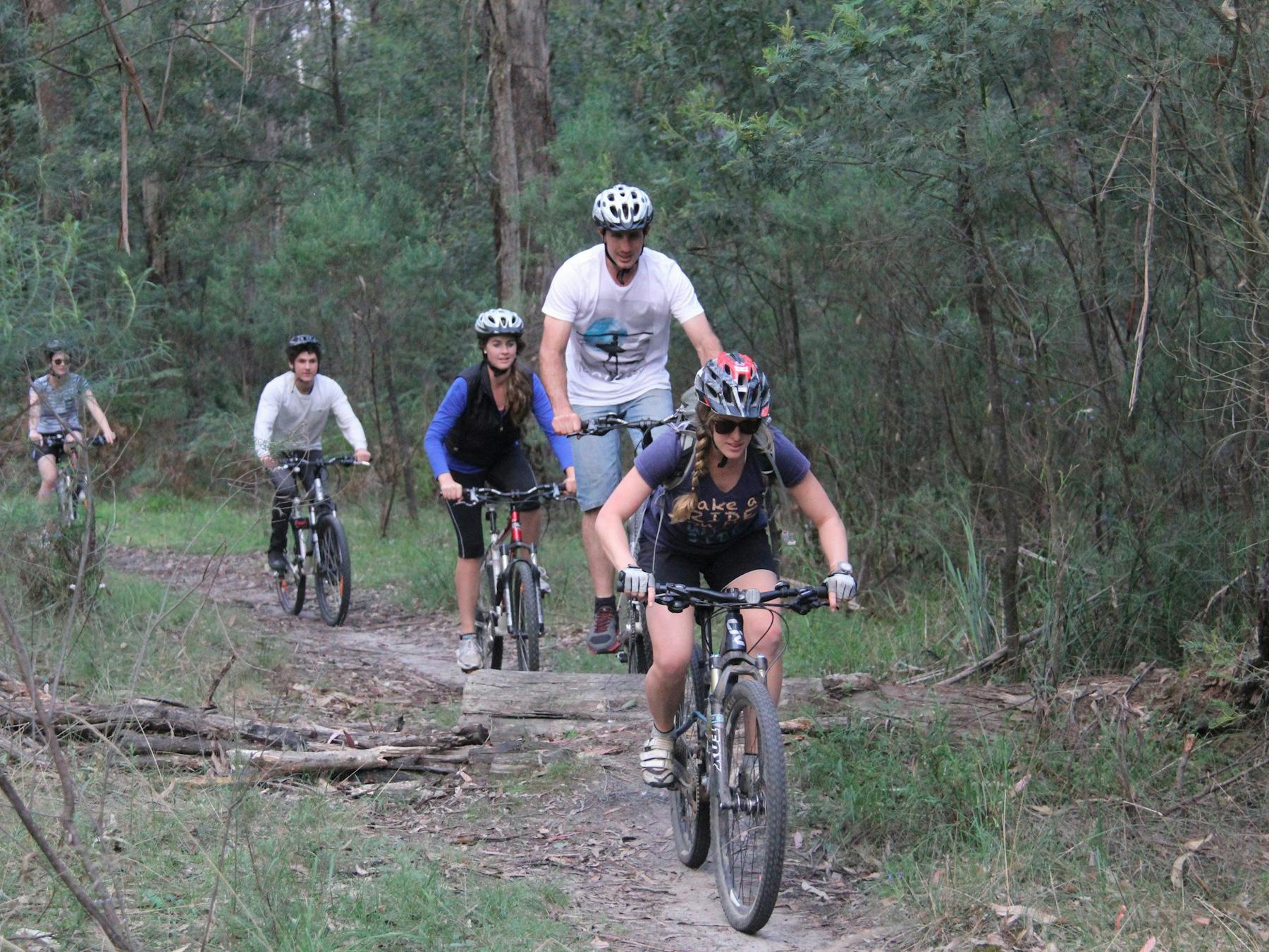 Simply Singletrack Mountain Bike Tour, a great introduction to MTB, including skill instruction