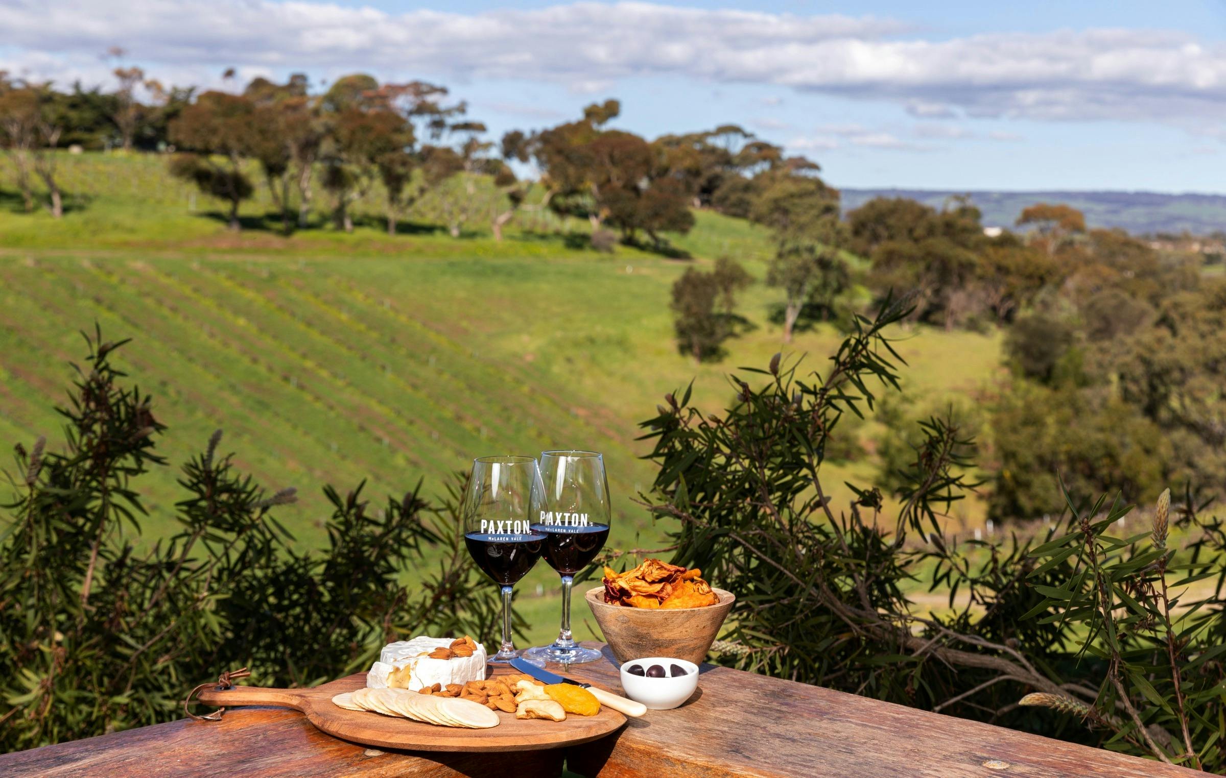 view from cellar door