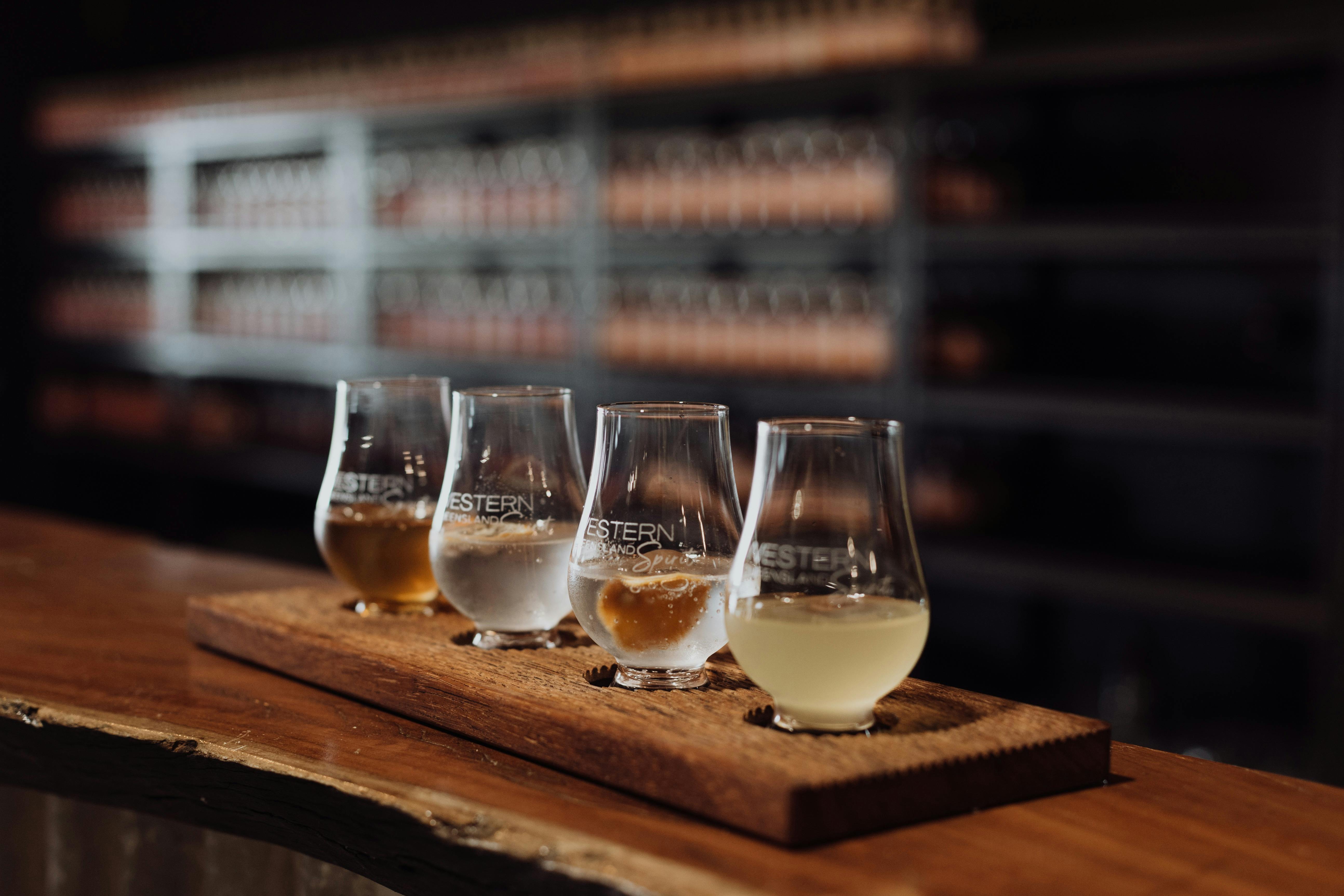 Tasting paddle