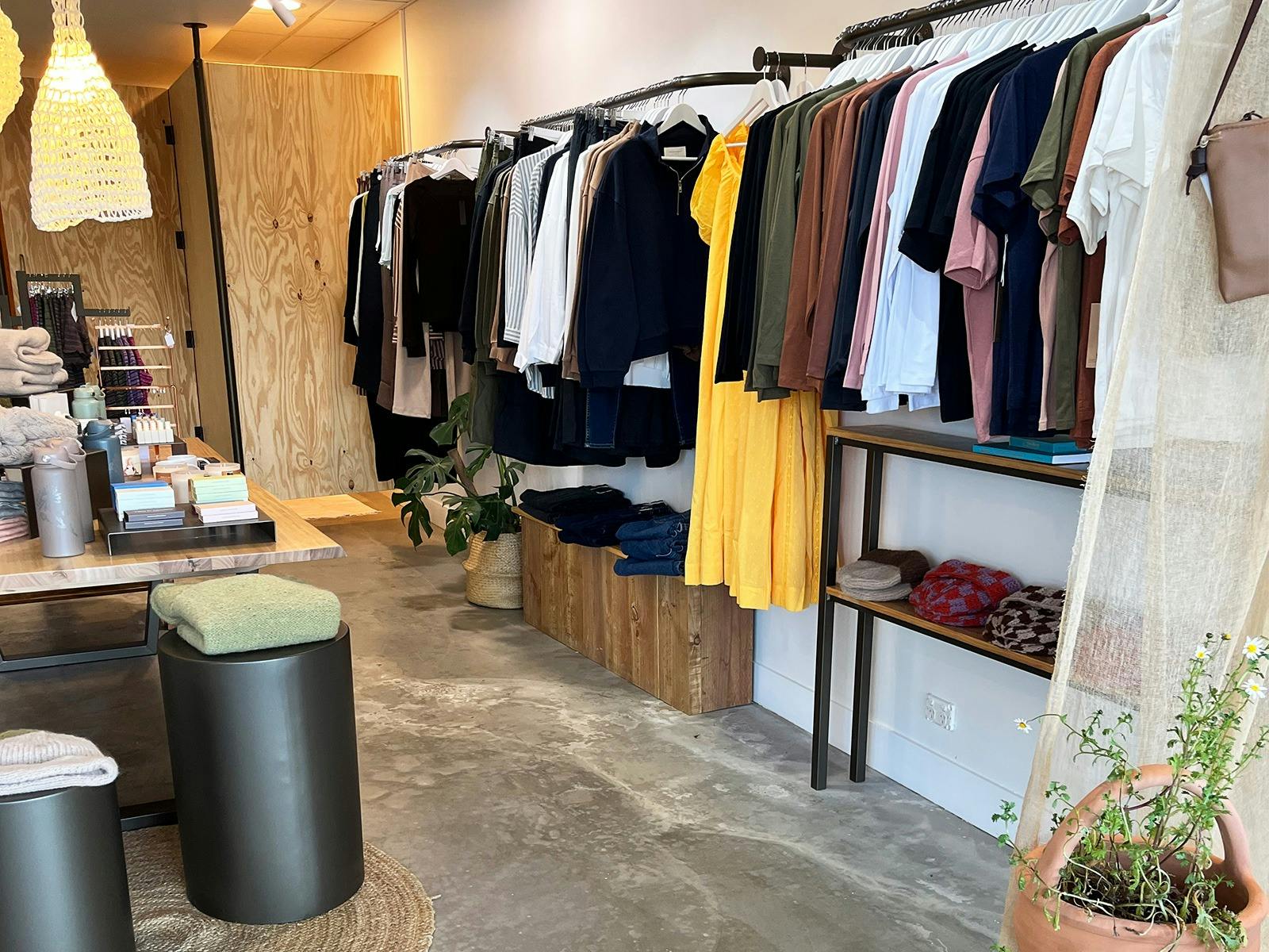 Meadow Store Women's Clothing and Accessories Interior Jindabyne Snowy Mountains NSW