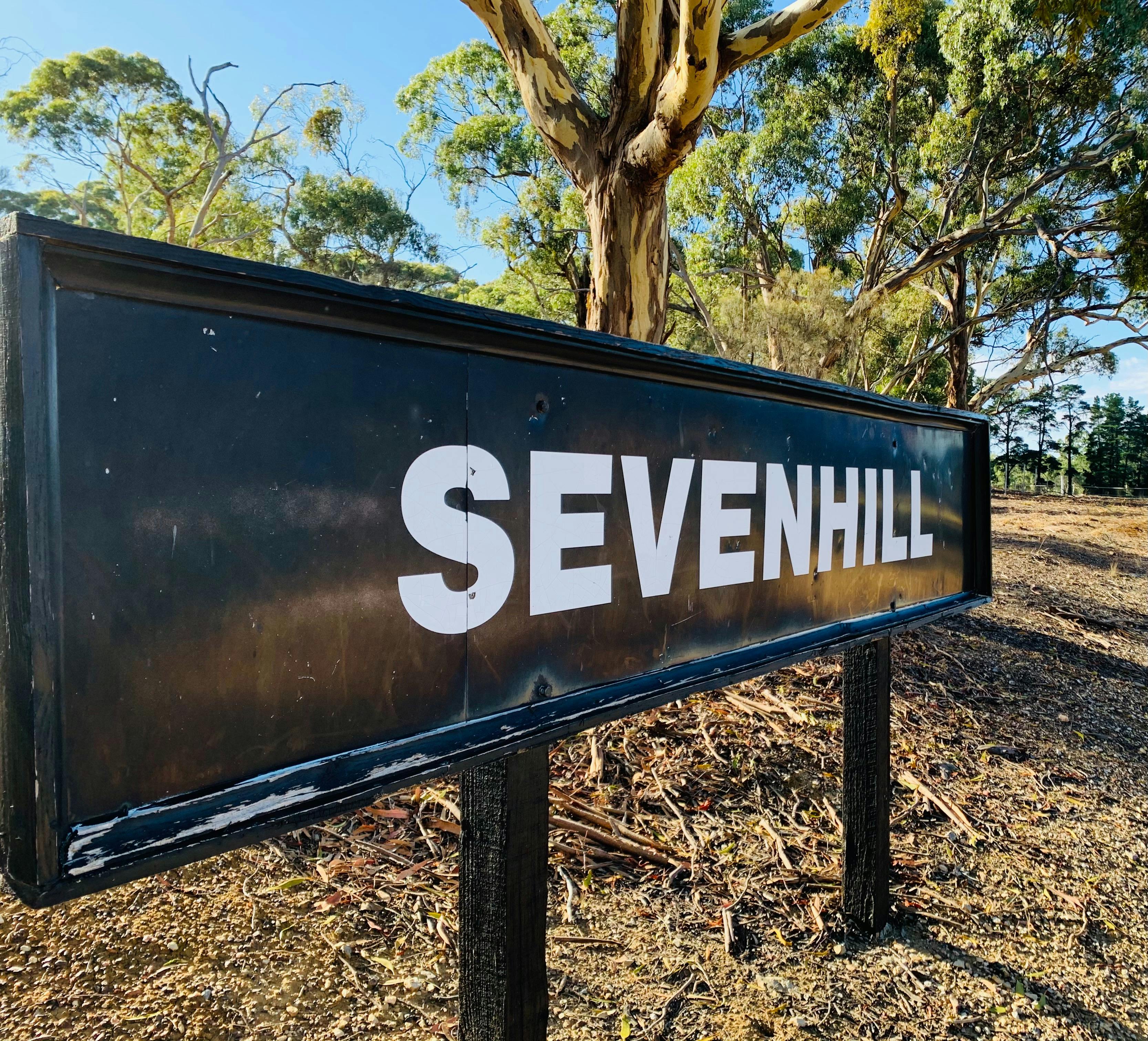Sevenhill Railway Sign